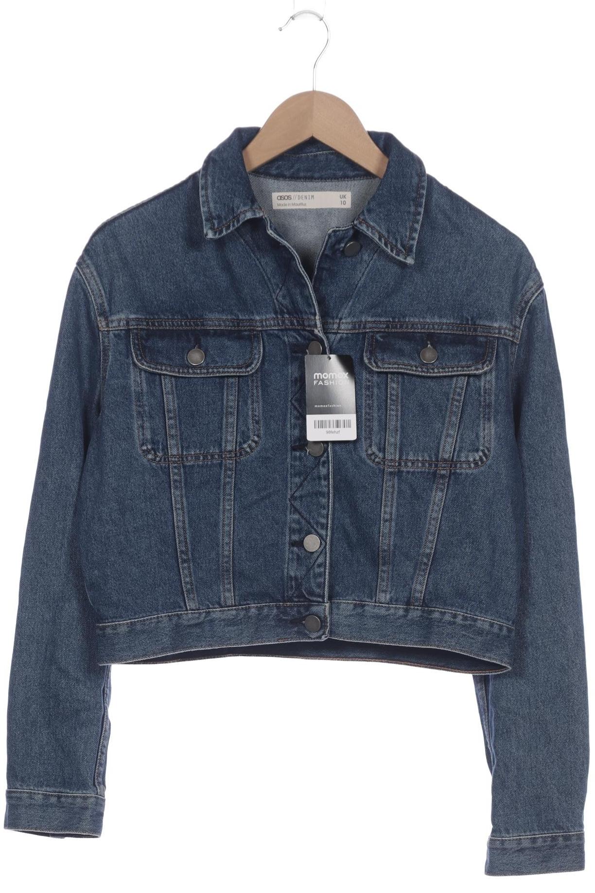 

asos Damen Jacke, blau, Gr. 38