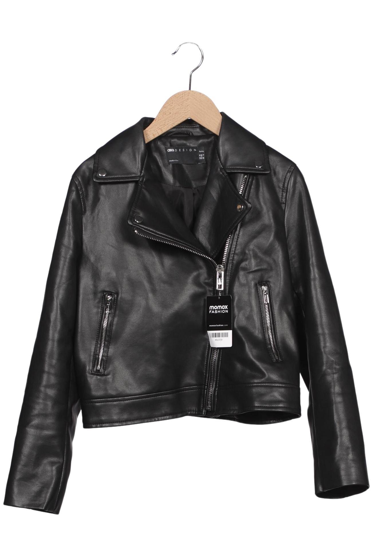 

asos Damen Jacke, schwarz, Gr. 38