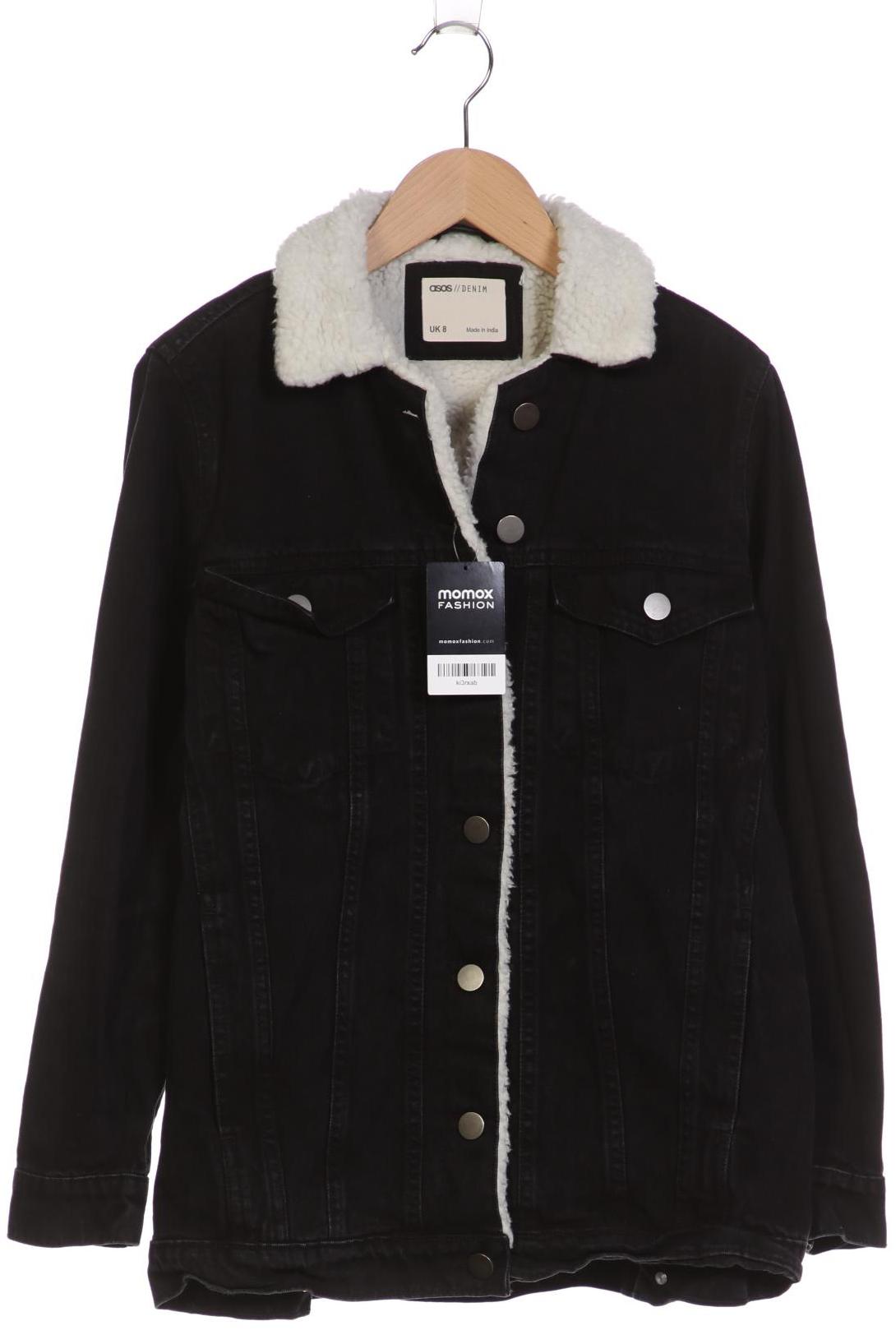 

asos Damen Jacke, schwarz, Gr. 36