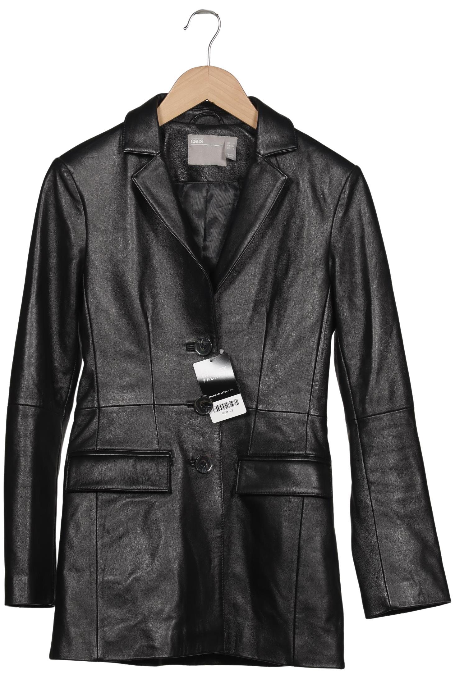 

asos Damen Jacke, schwarz, Gr. 36