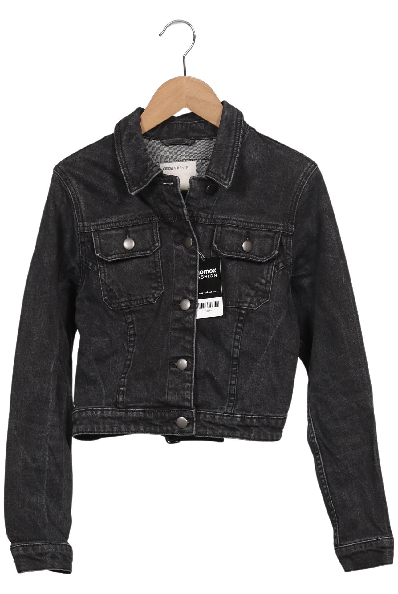 

asos Damen Jacke, grau, Gr. 8