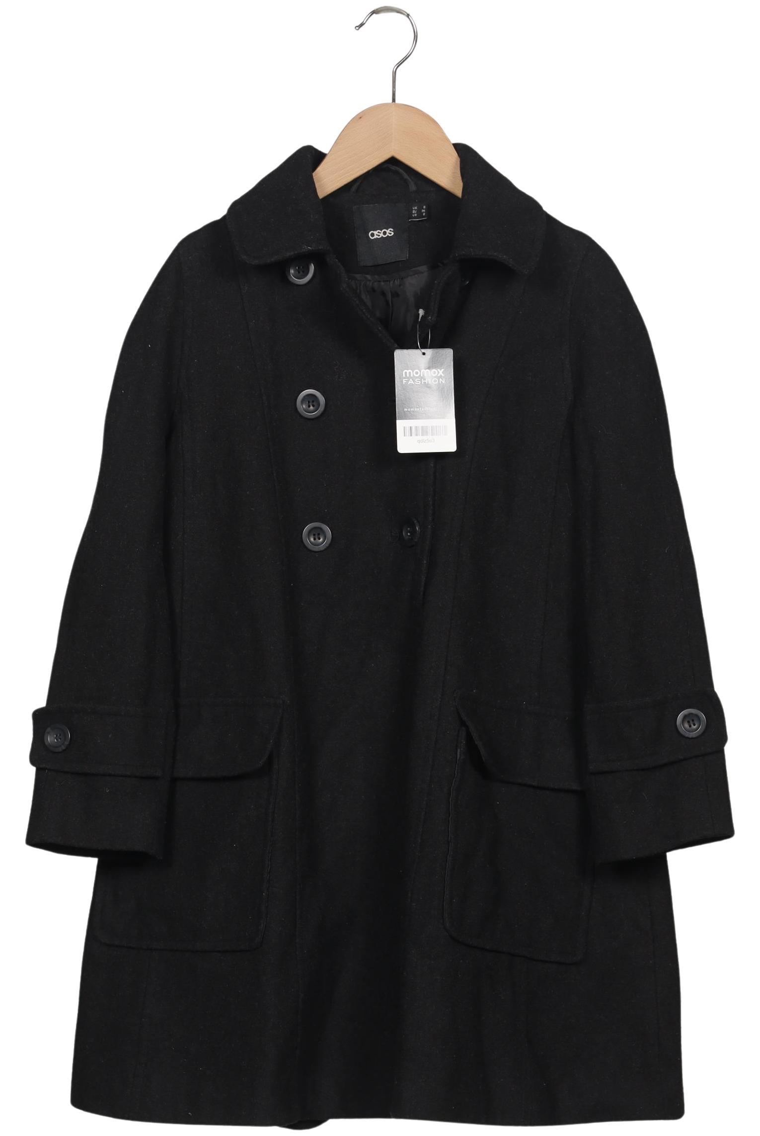 

asos Damen Jacke, schwarz, Gr. 34