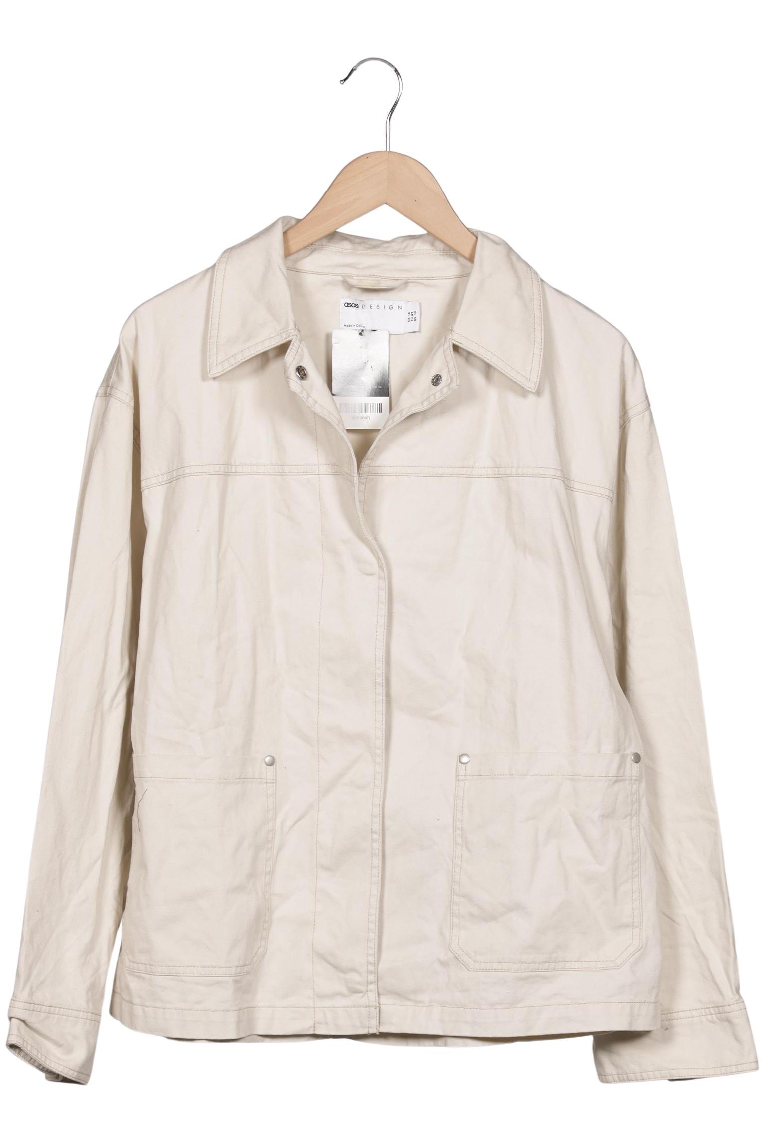 

asos Damen Jacke, beige, Gr. 42