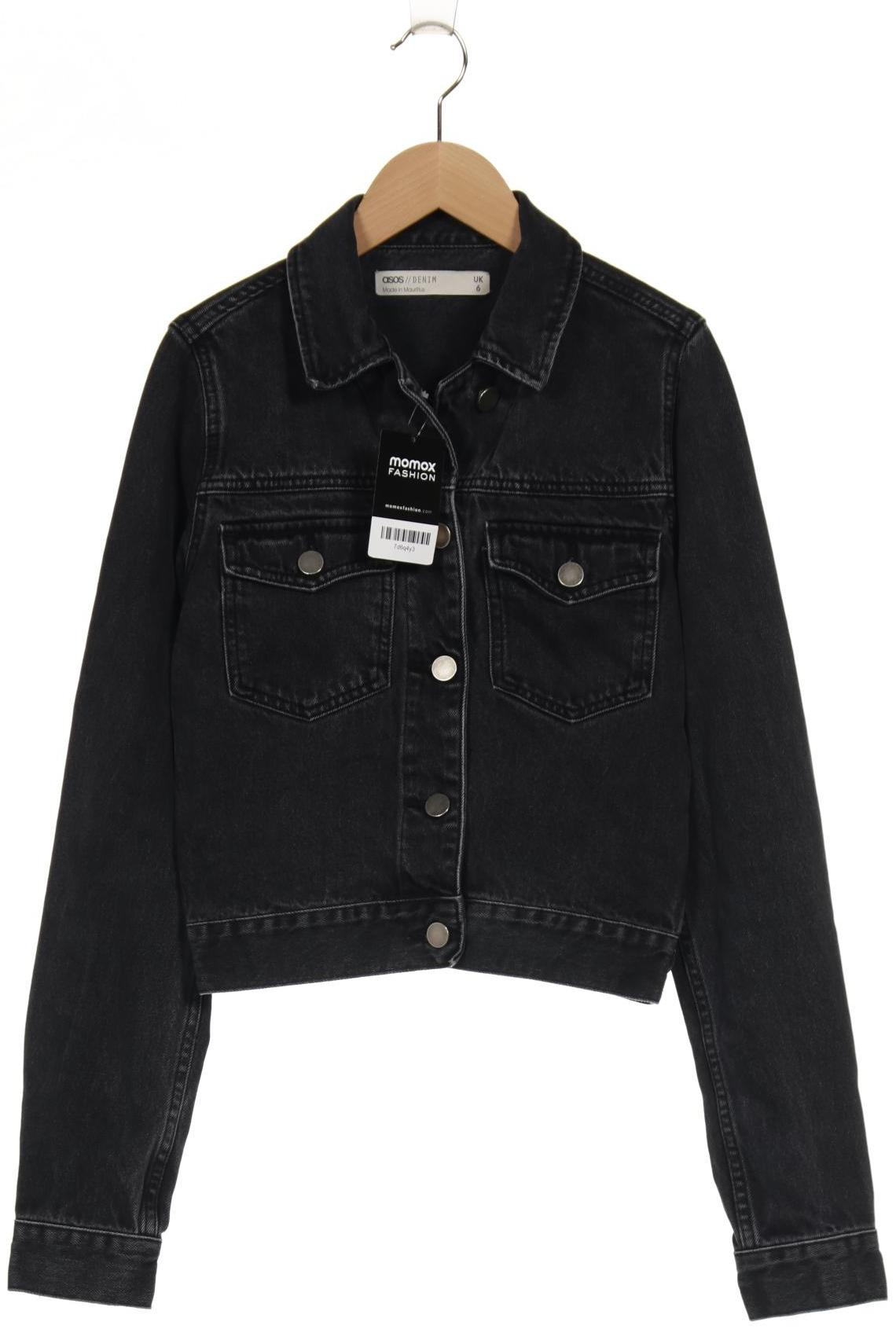 

asos Damen Jacke, schwarz, Gr. 34