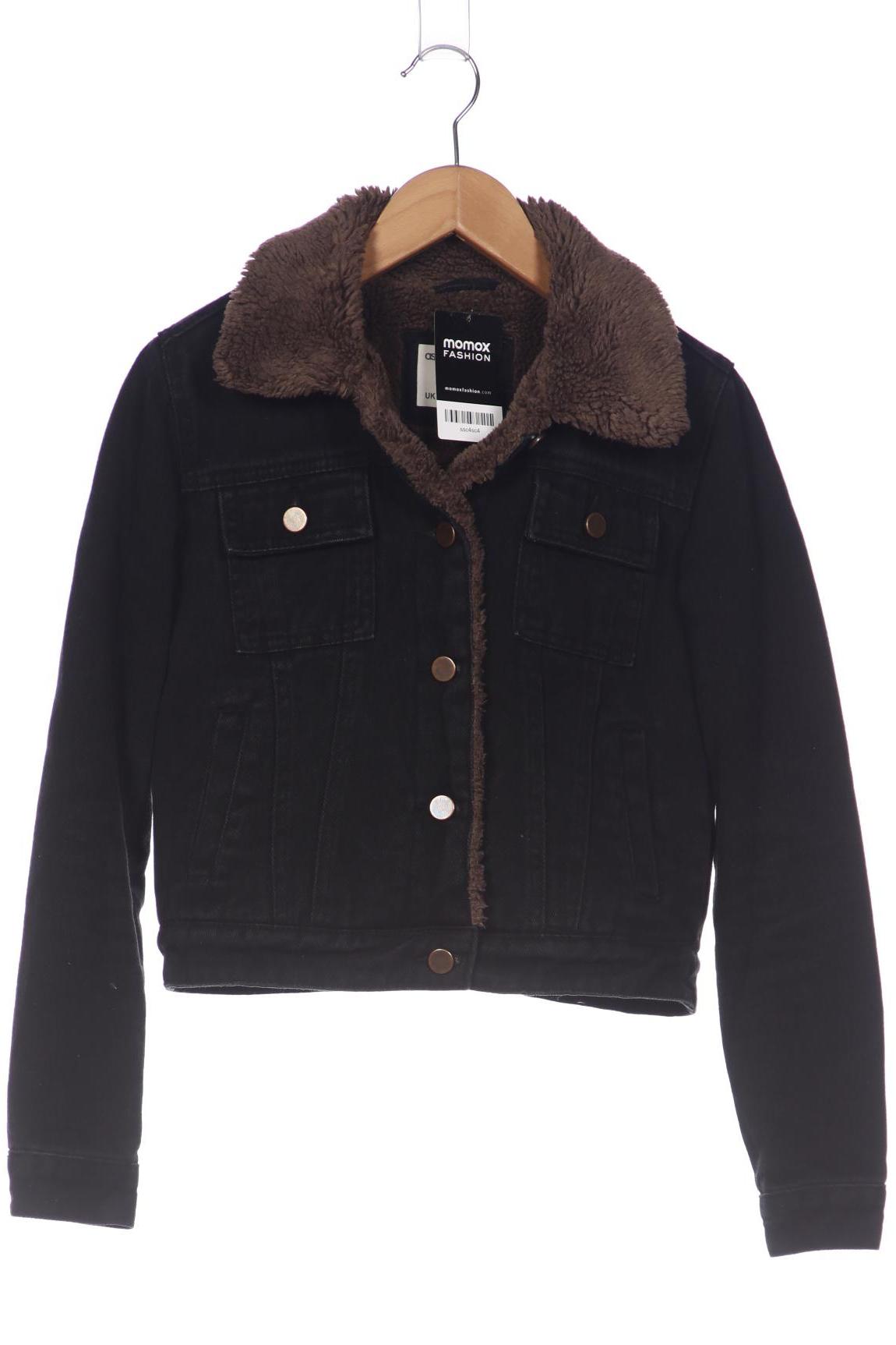 

asos Damen Jacke, schwarz, Gr. 32