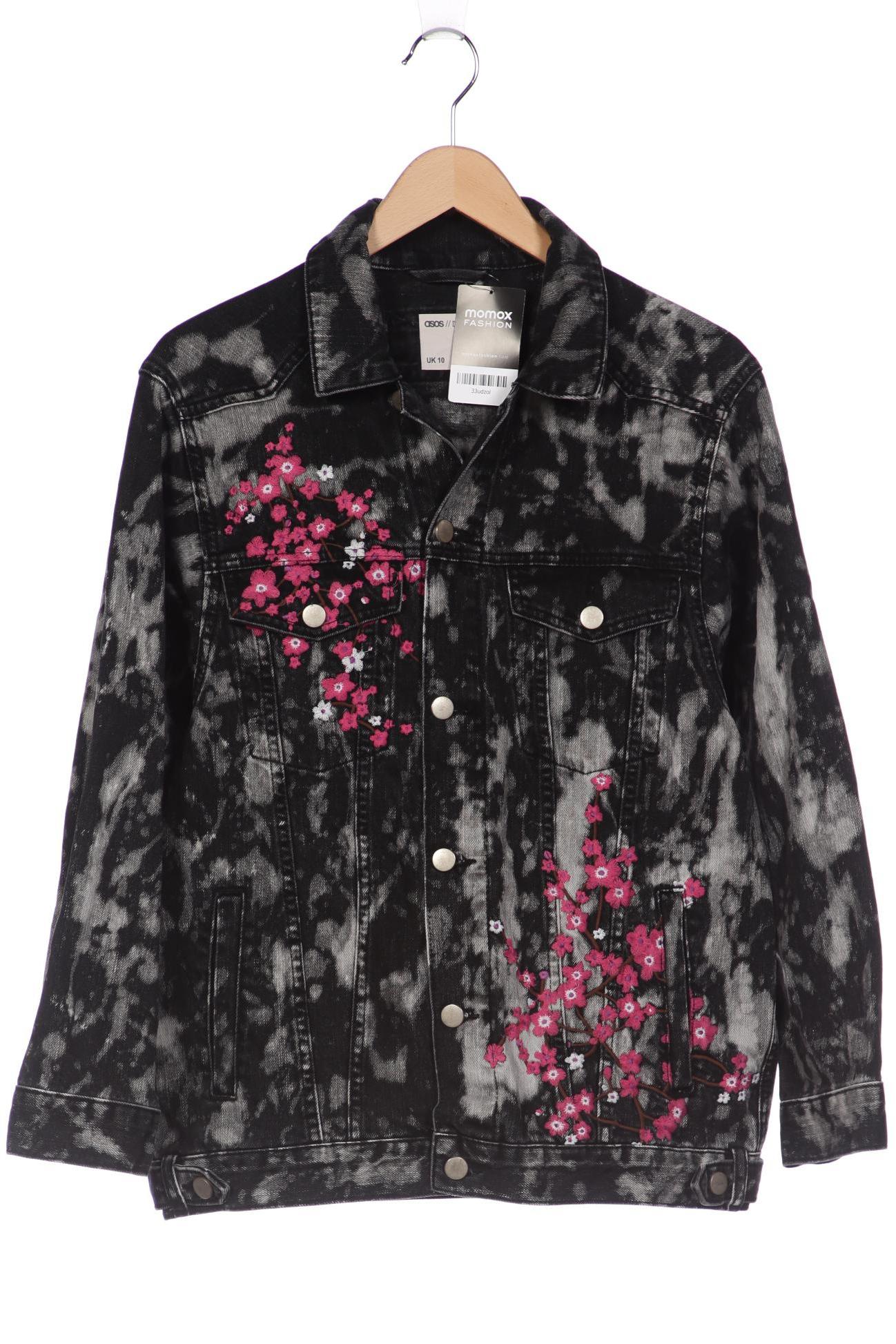 

asos Damen Jacke, schwarz, Gr. 38