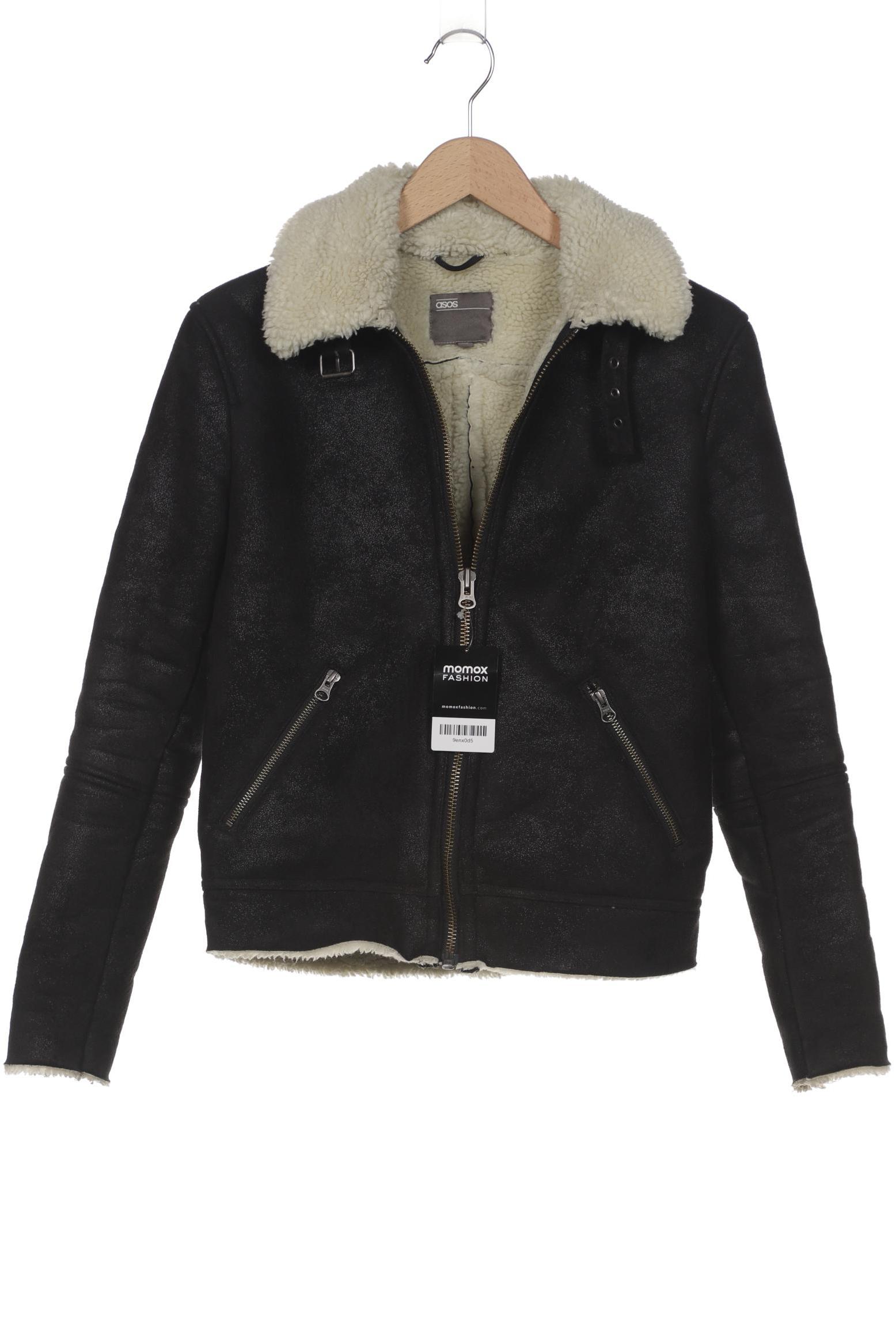 

asos Damen Jacke, schwarz, Gr. 32