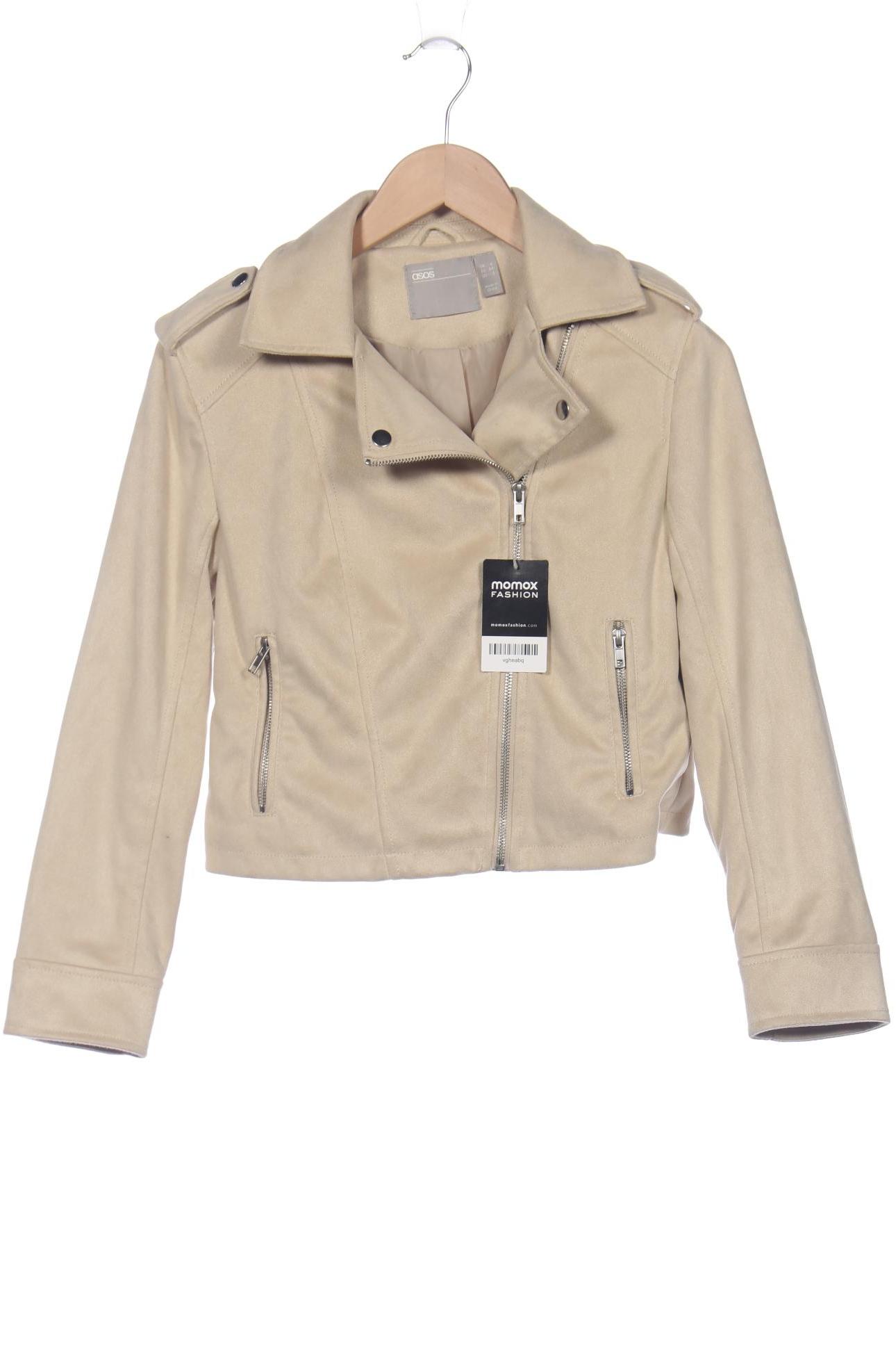 

asos Damen Jacke, beige, Gr. 34