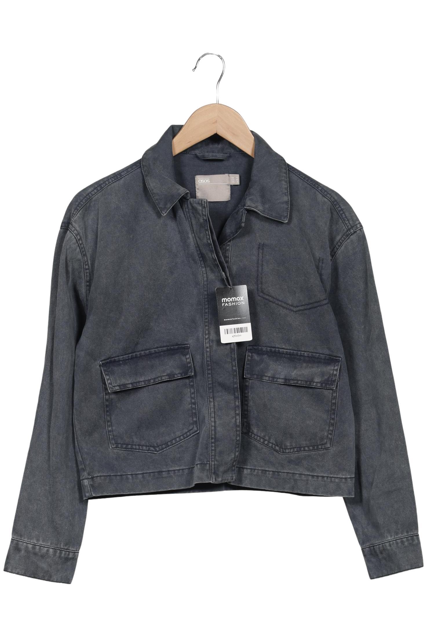 

asos Damen Jacke, blau, Gr. 38