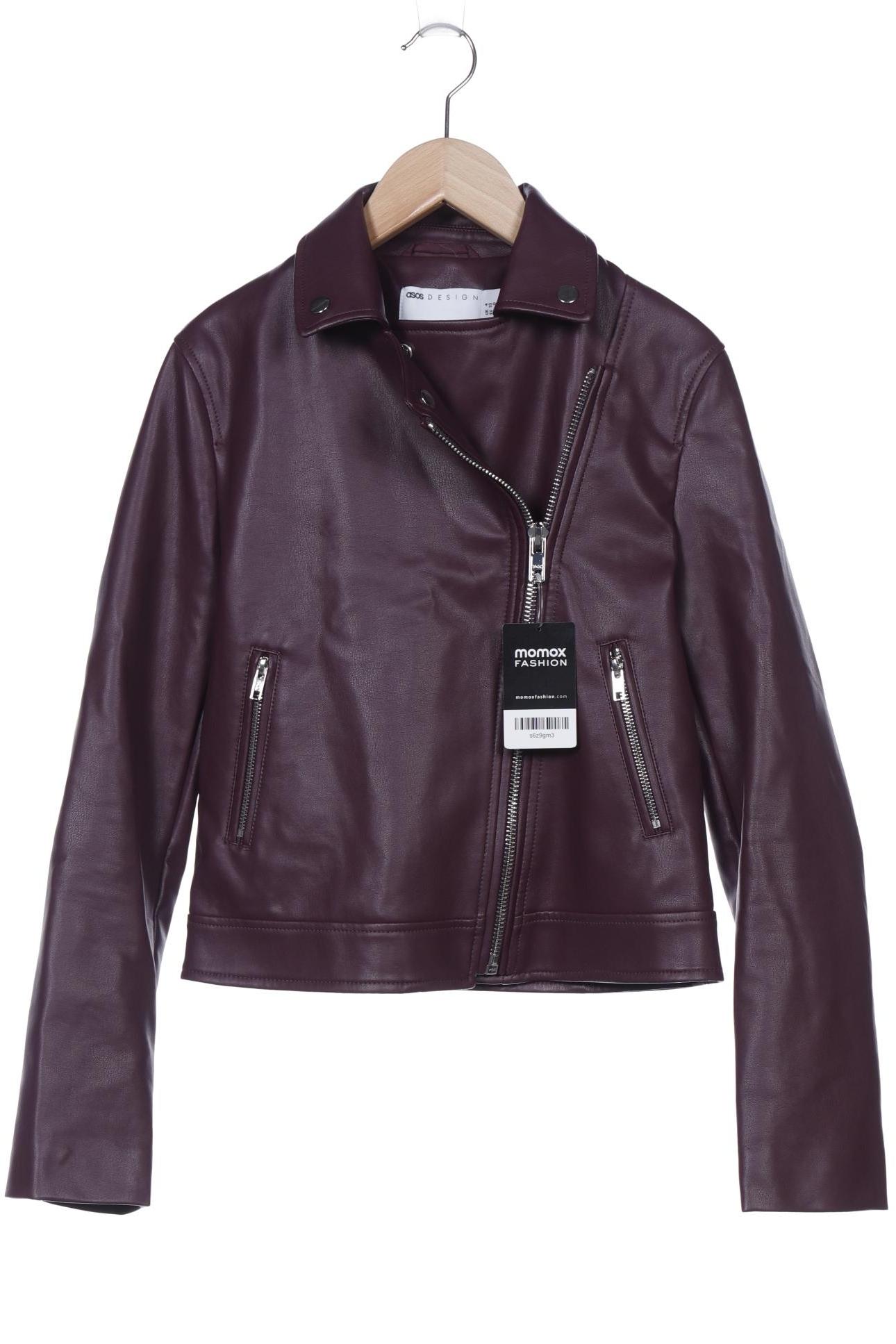 

asos Damen Jacke, bordeaux, Gr. 32