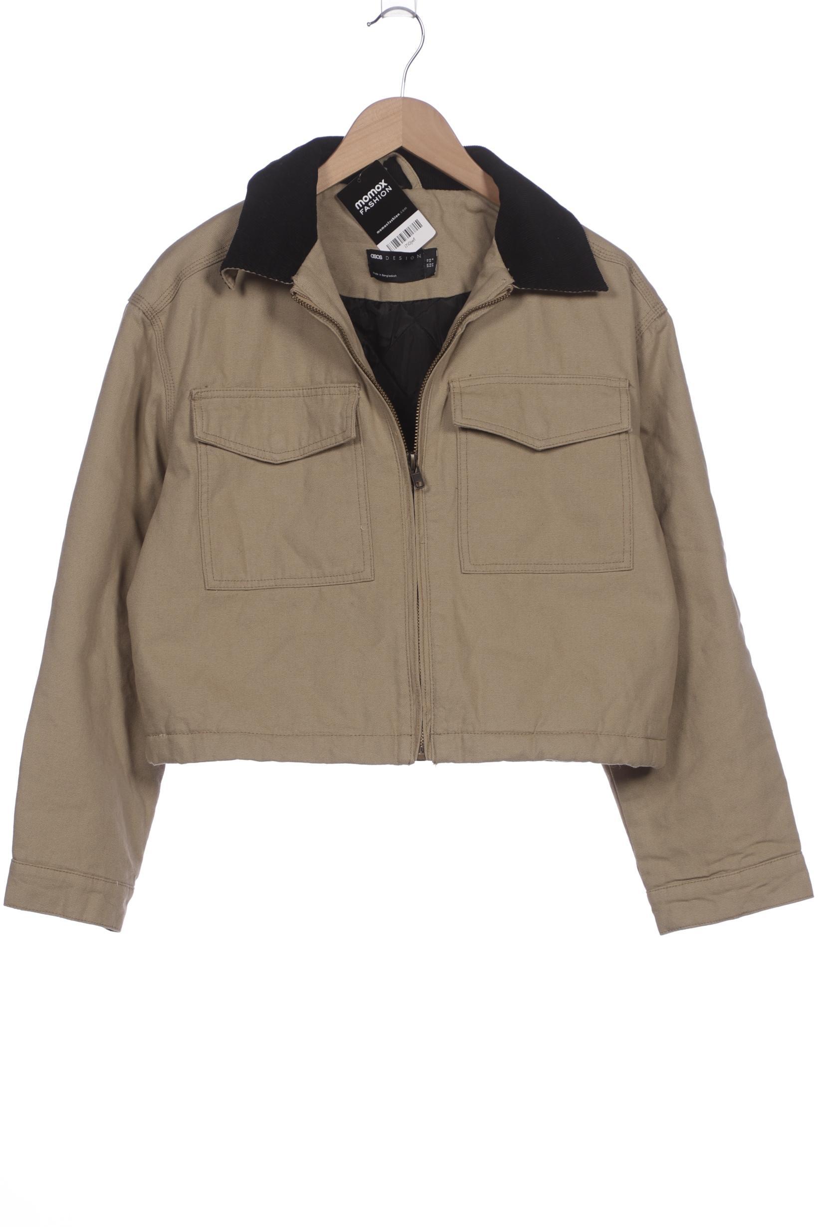 

asos Damen Jacke, beige, Gr. 38