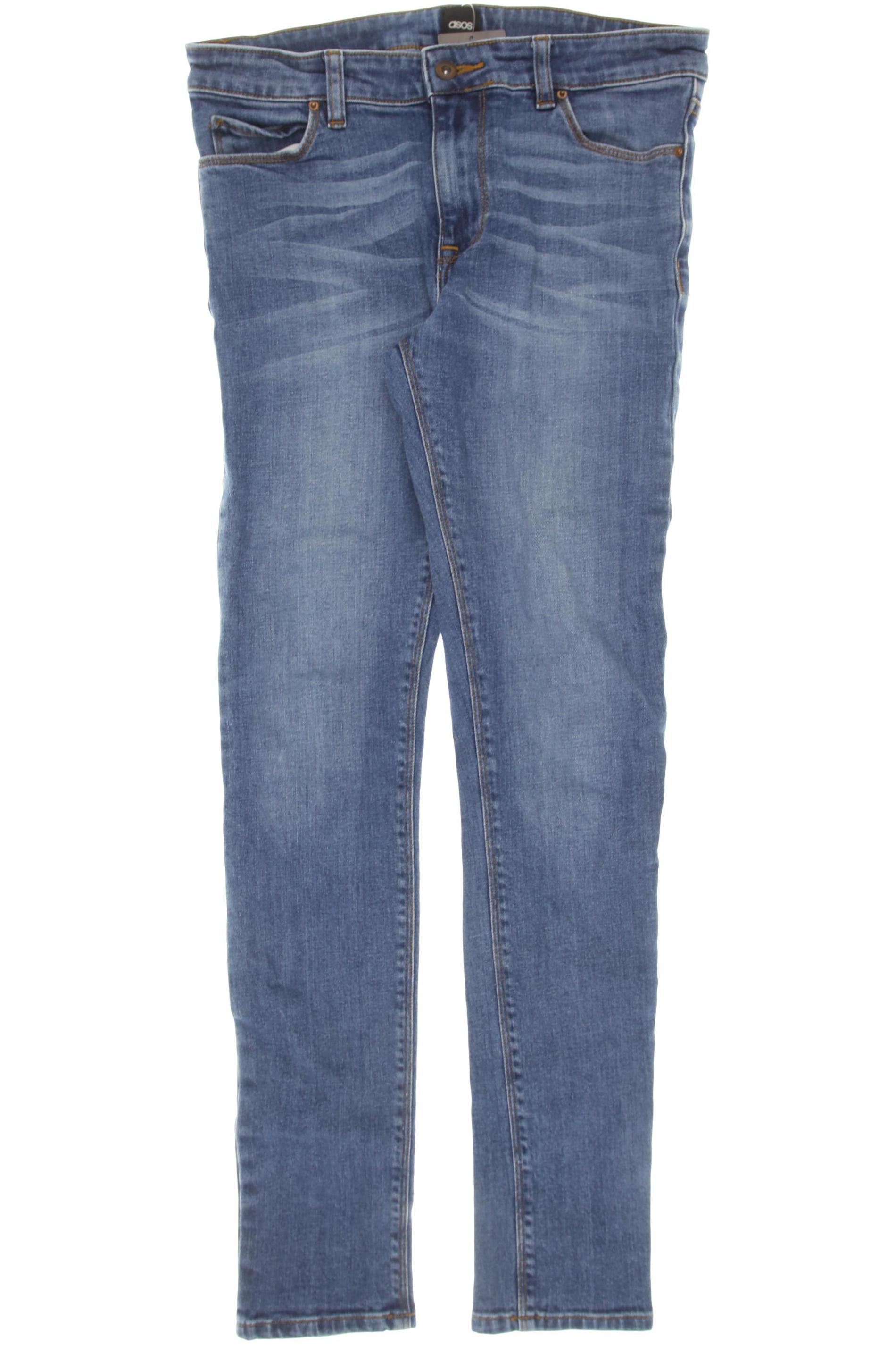 

asos Damen Jeans, blau, Gr. 30