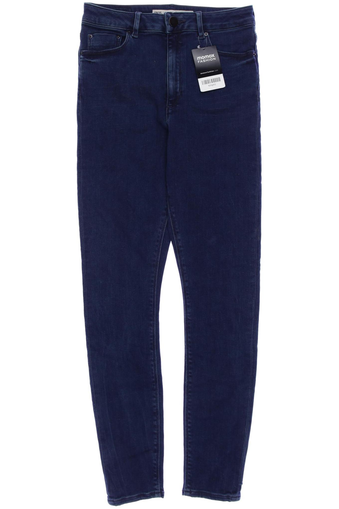 

asos Damen Jeans, blau, Gr. 28