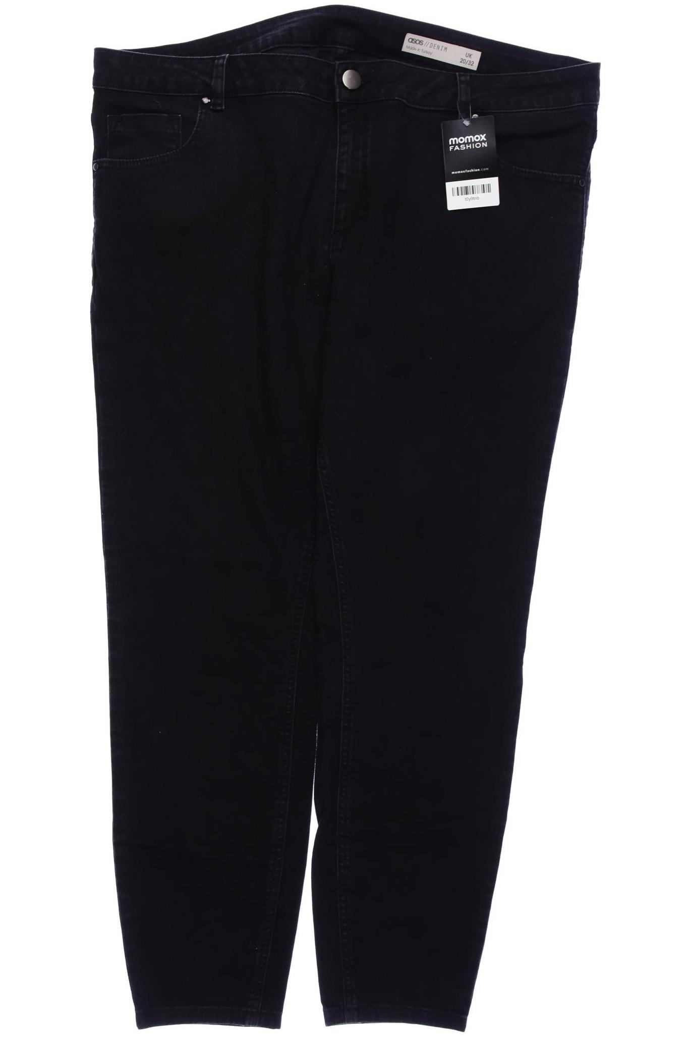 

asos Damen Jeans, schwarz
