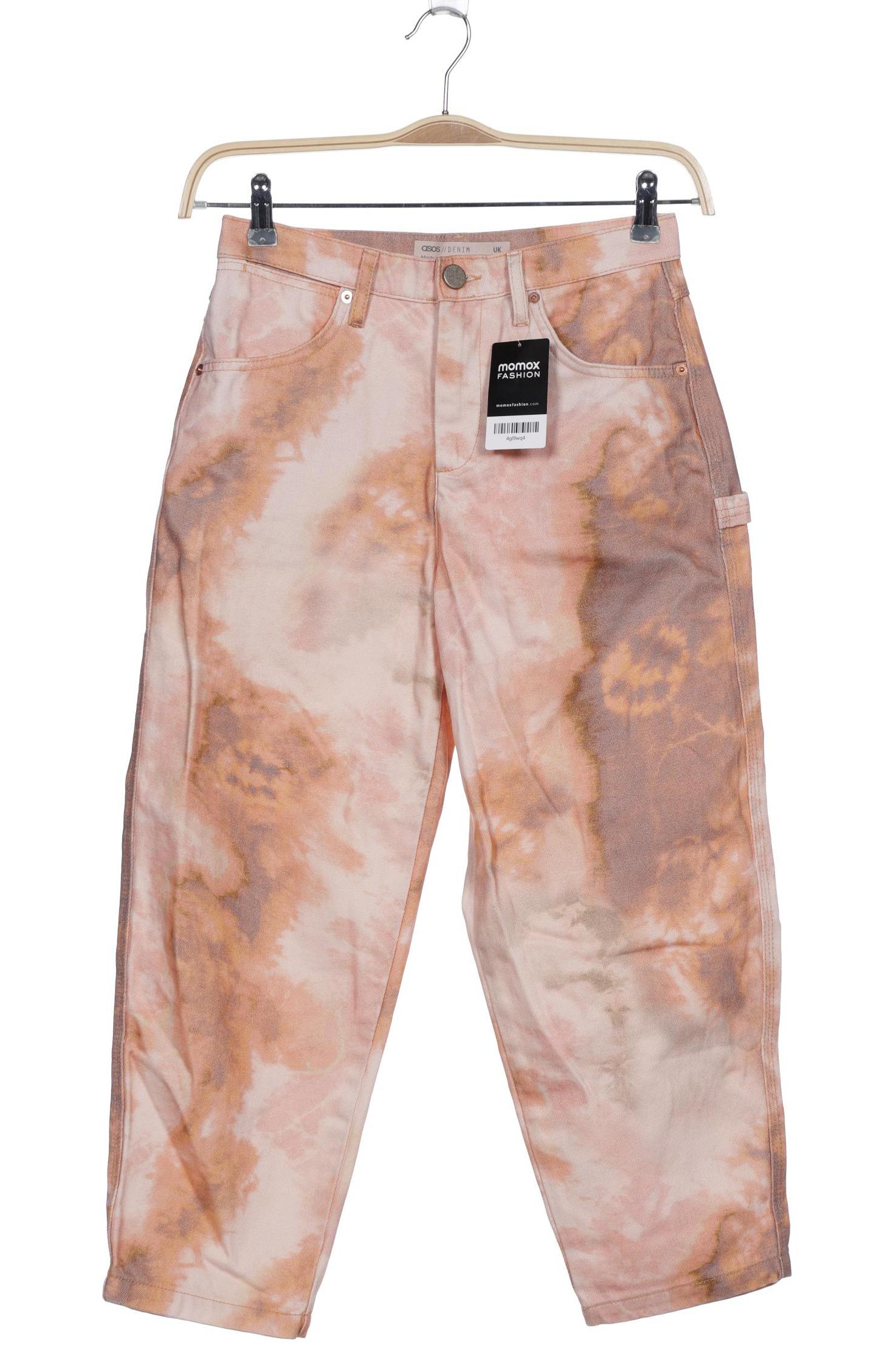 

asos Damen Jeans, pink, Gr. 26