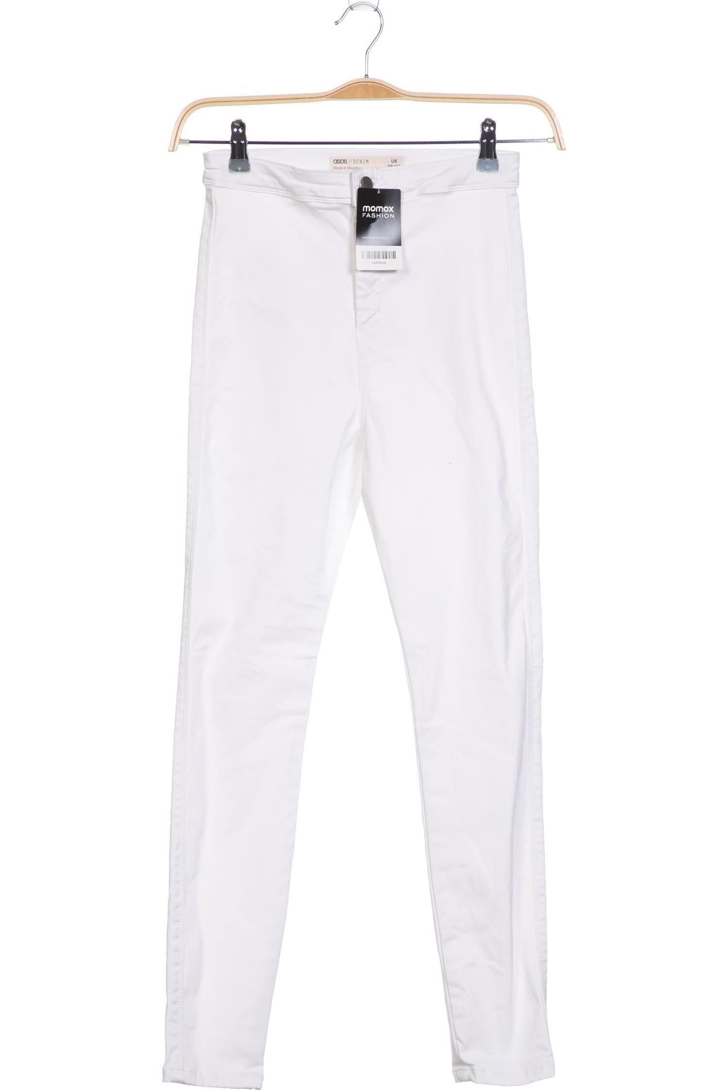 

asos Damen Jeans, weiß