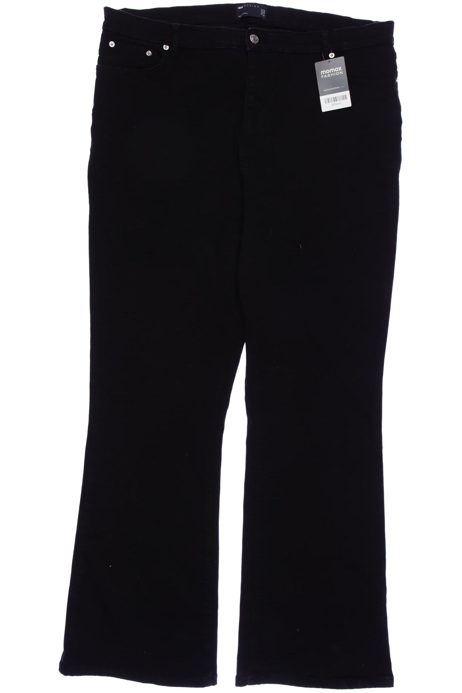 

asos Damen Jeans, schwarz