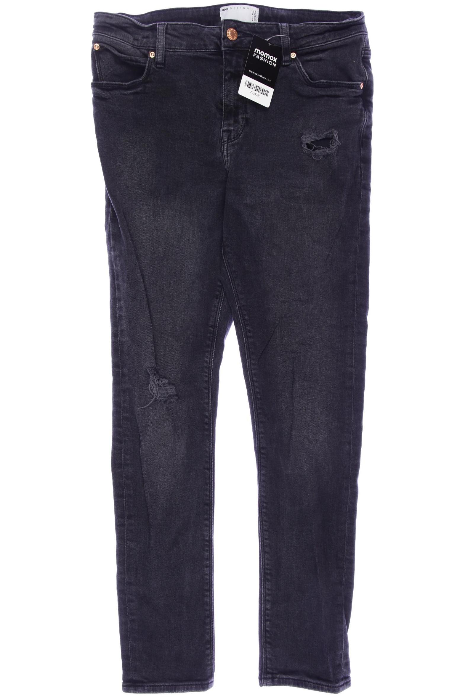 

asos Damen Jeans, schwarz, Gr. 32