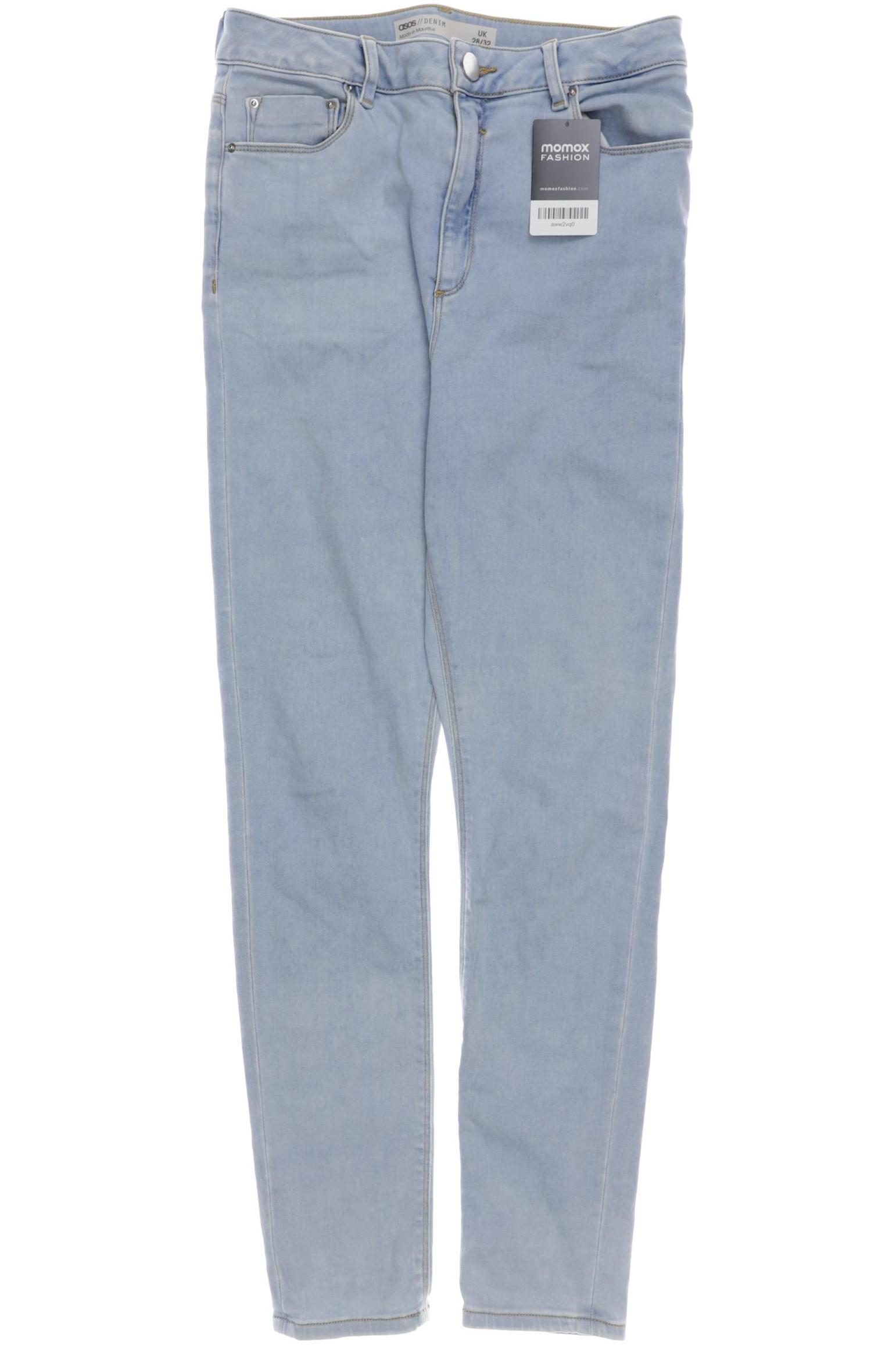 

asos Damen Jeans, hellblau, Gr. 28