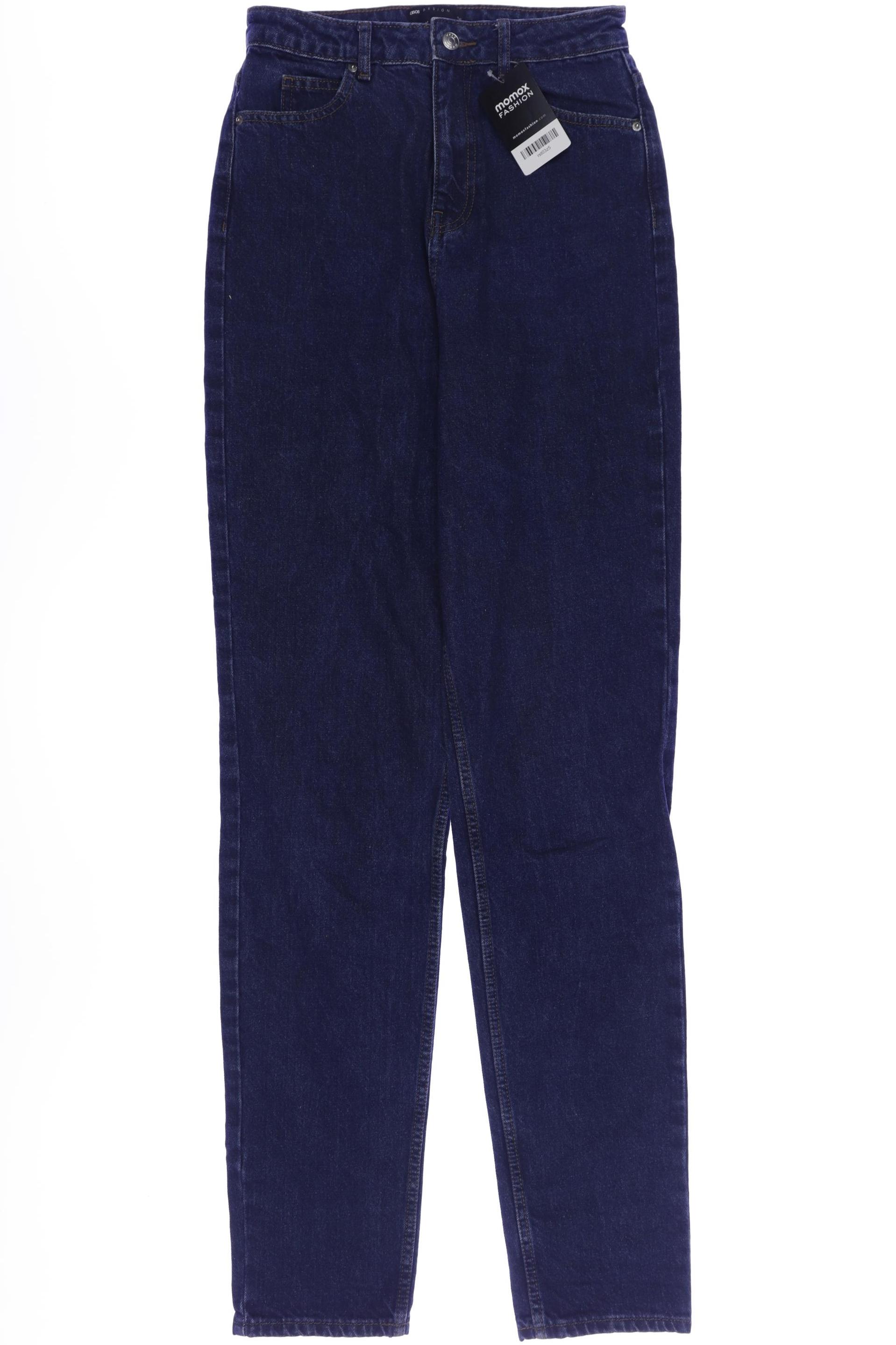 

asos Damen Jeans, marineblau, Gr. 28