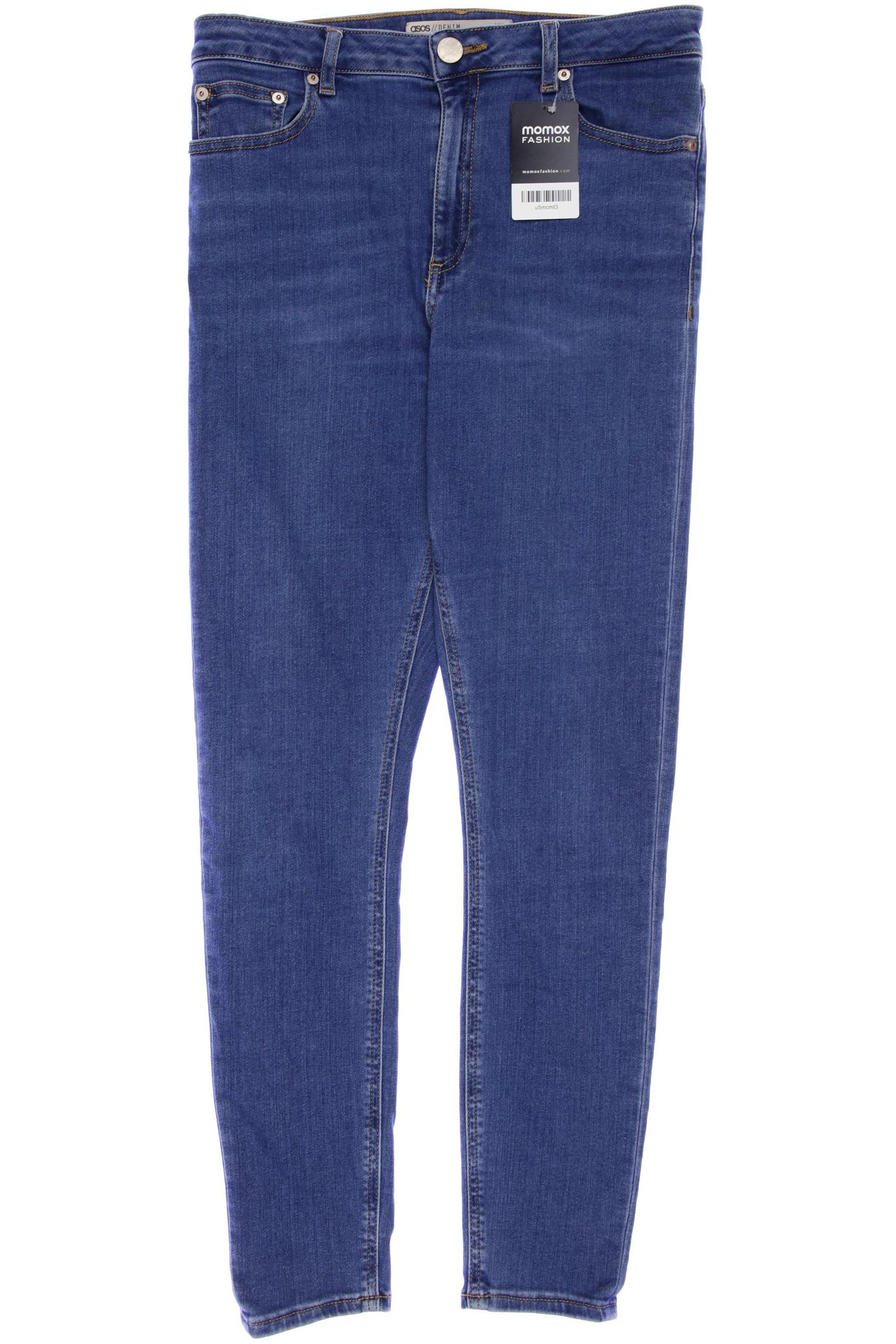 

asos Damen Jeans, blau, Gr. 30