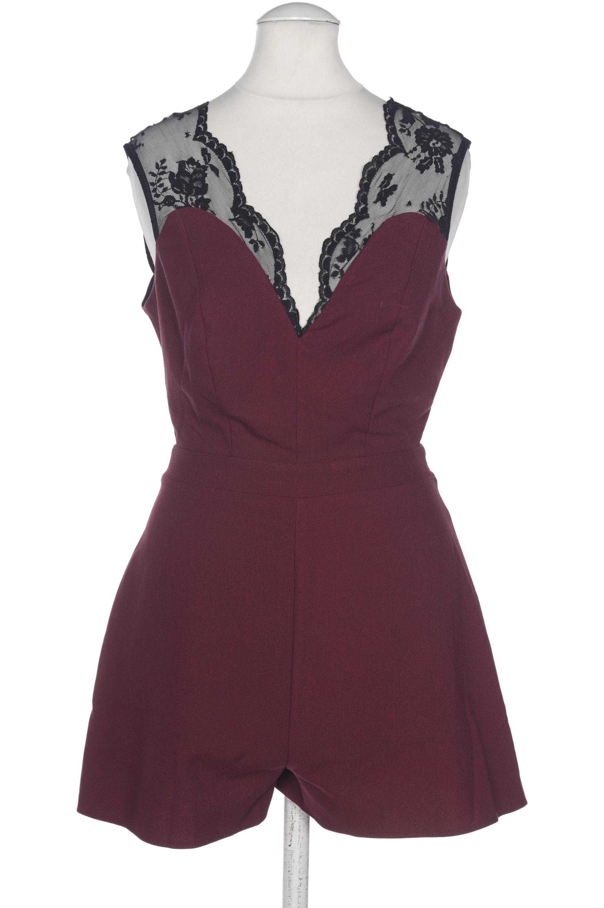 

asos Damen Jumpsuit/Overall, bordeaux, Gr. 34