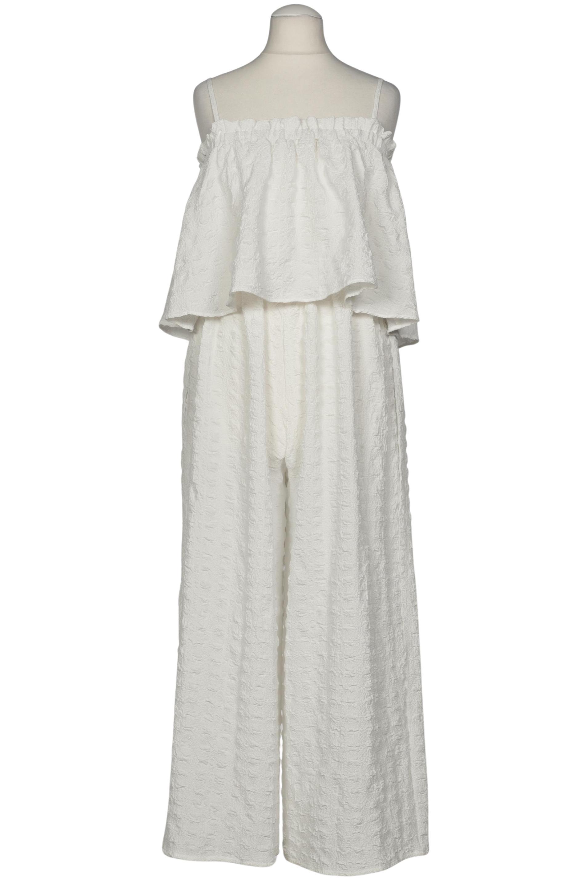 

asos Damen Jumpsuit/Overall, weiß, Gr. 36