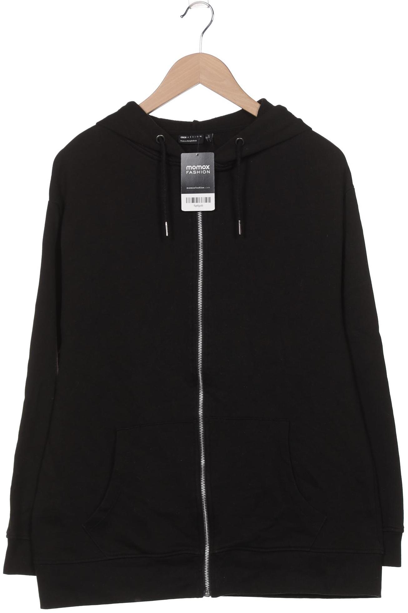 

asos Damen Kapuzenpullover, schwarz, Gr. 36