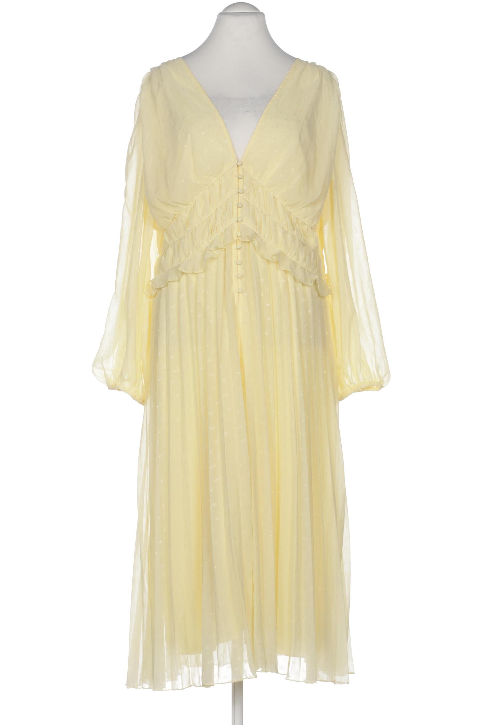 

asos Damen Kleid, gelb, Gr. 48