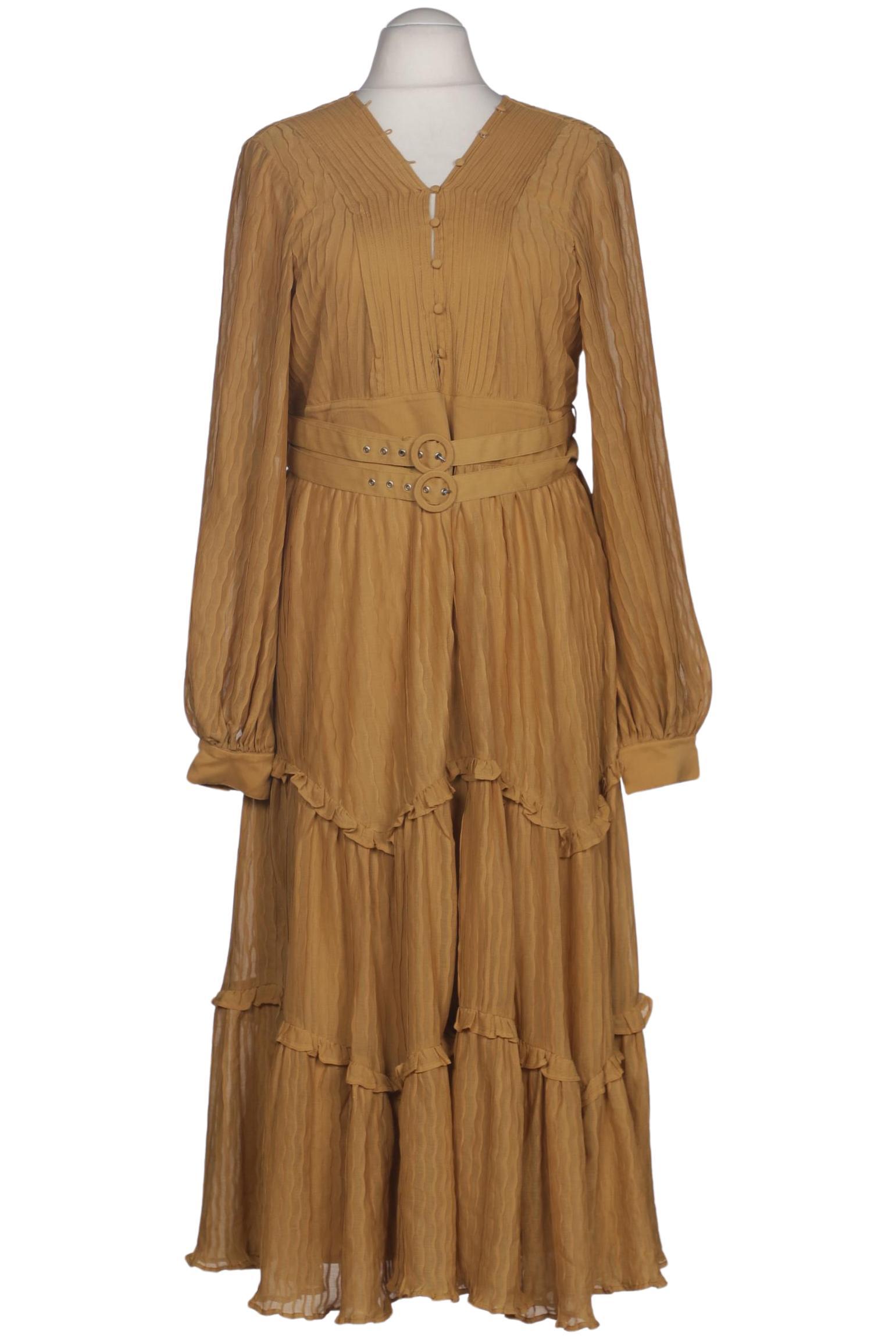 

asos Damen Kleid, gelb, Gr. 46