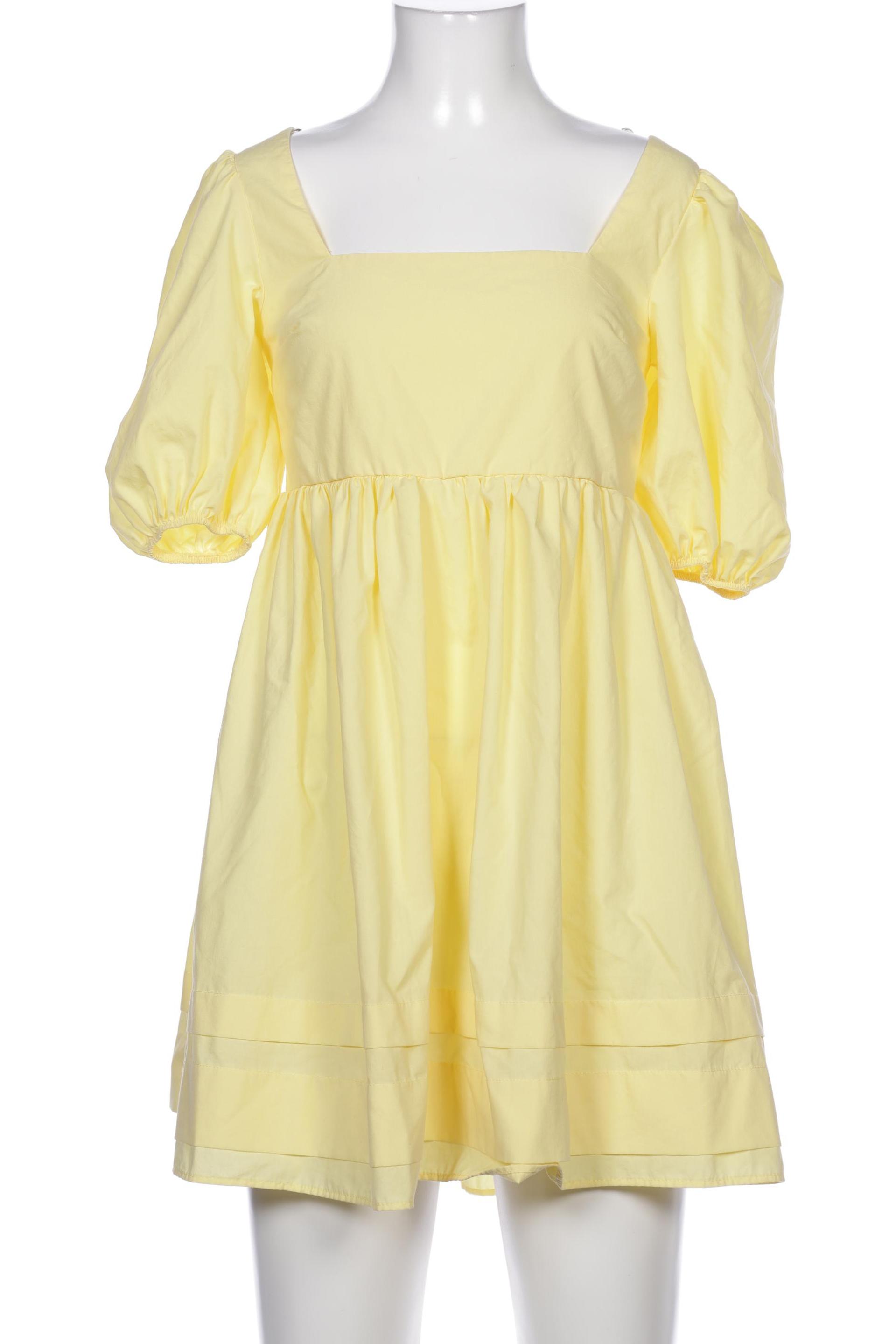 

asos Damen Kleid, gelb, Gr. 34