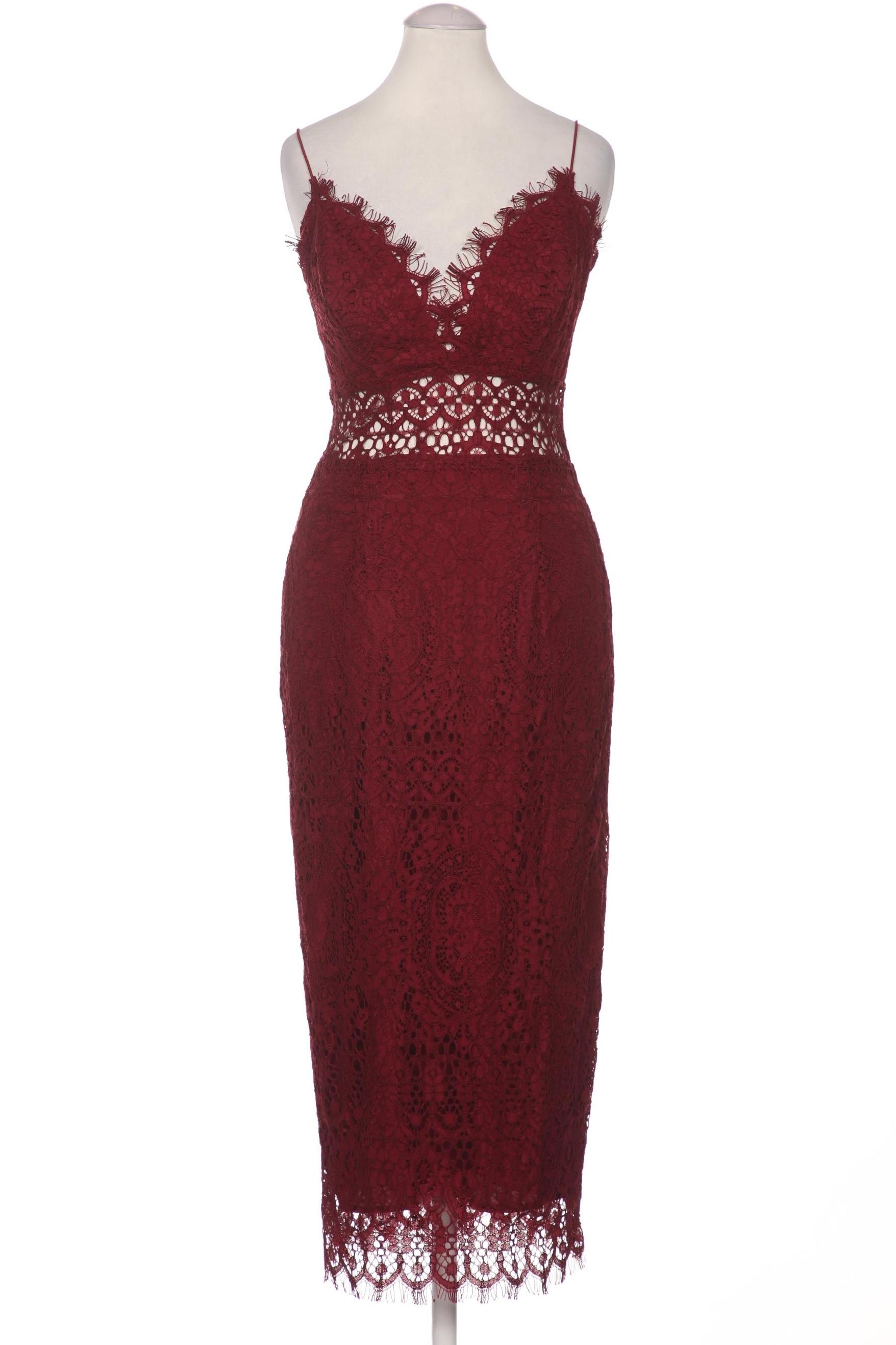 

asos Damen Kleid, bordeaux, Gr. 34