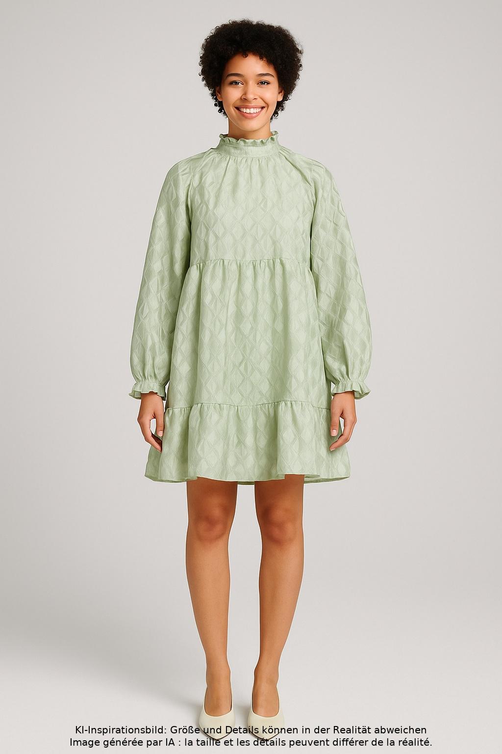 

asos Damen Kleid, hellgrün, Gr. 34