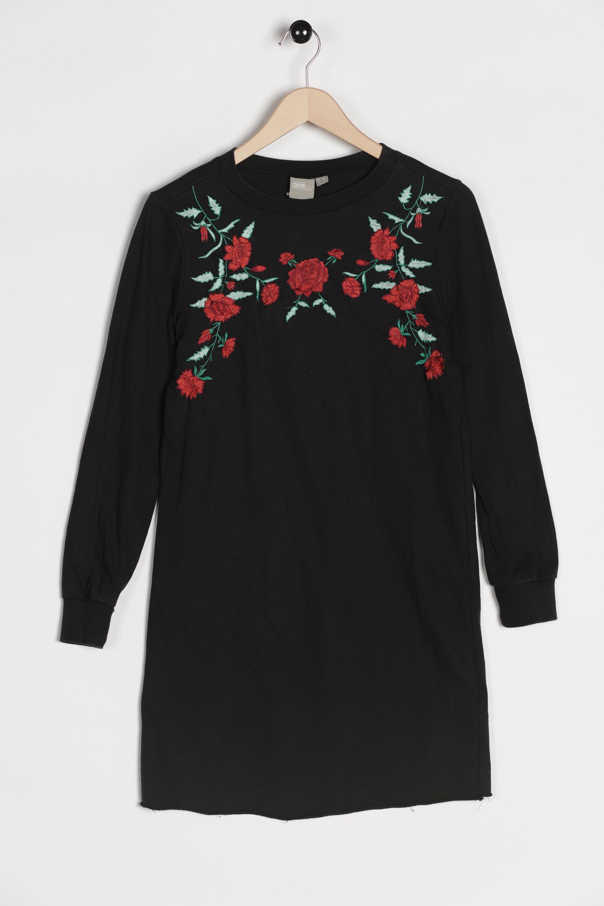 

asos Damen Kleid, schwarz