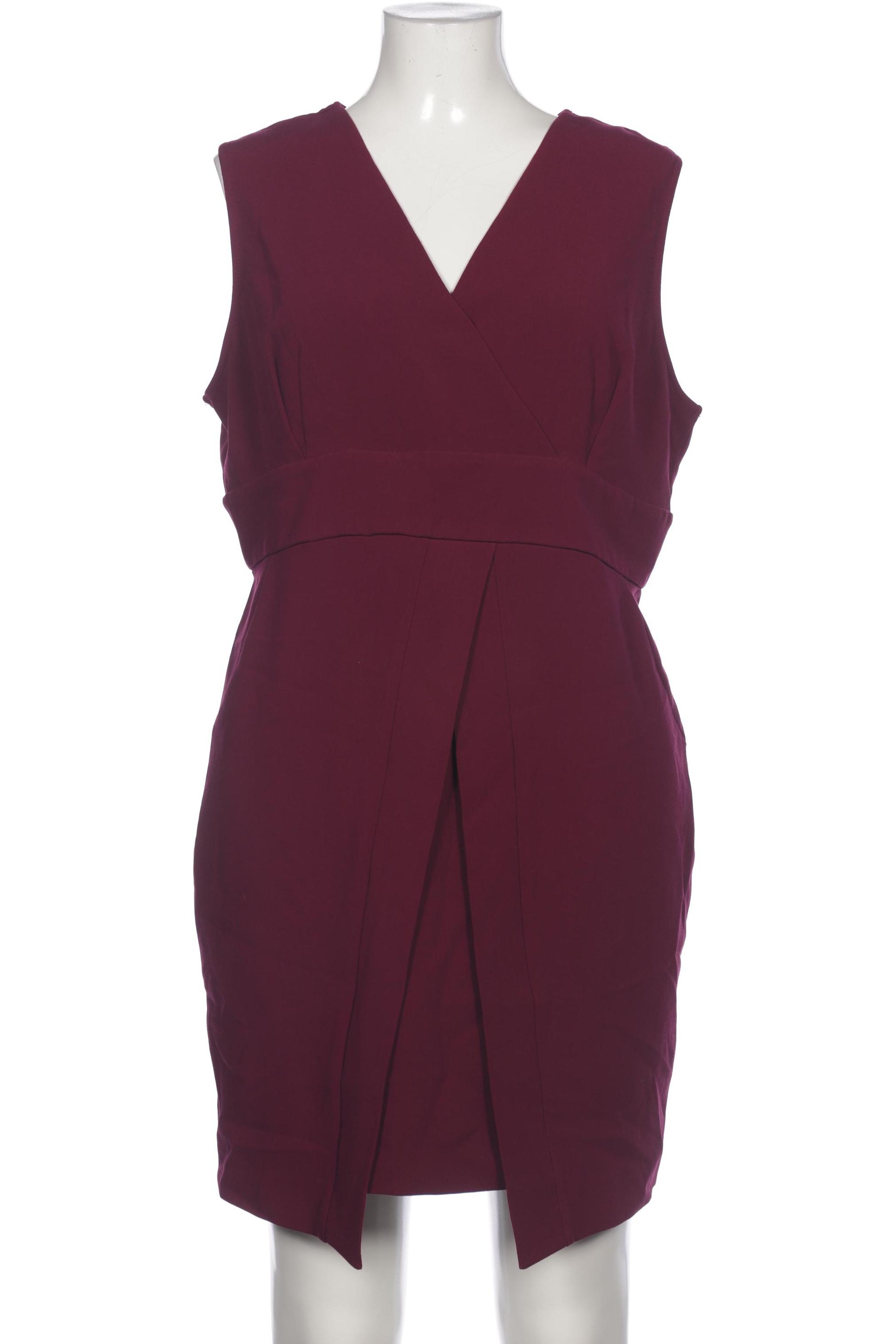 

asos Damen Kleid, bordeaux, Gr. 46