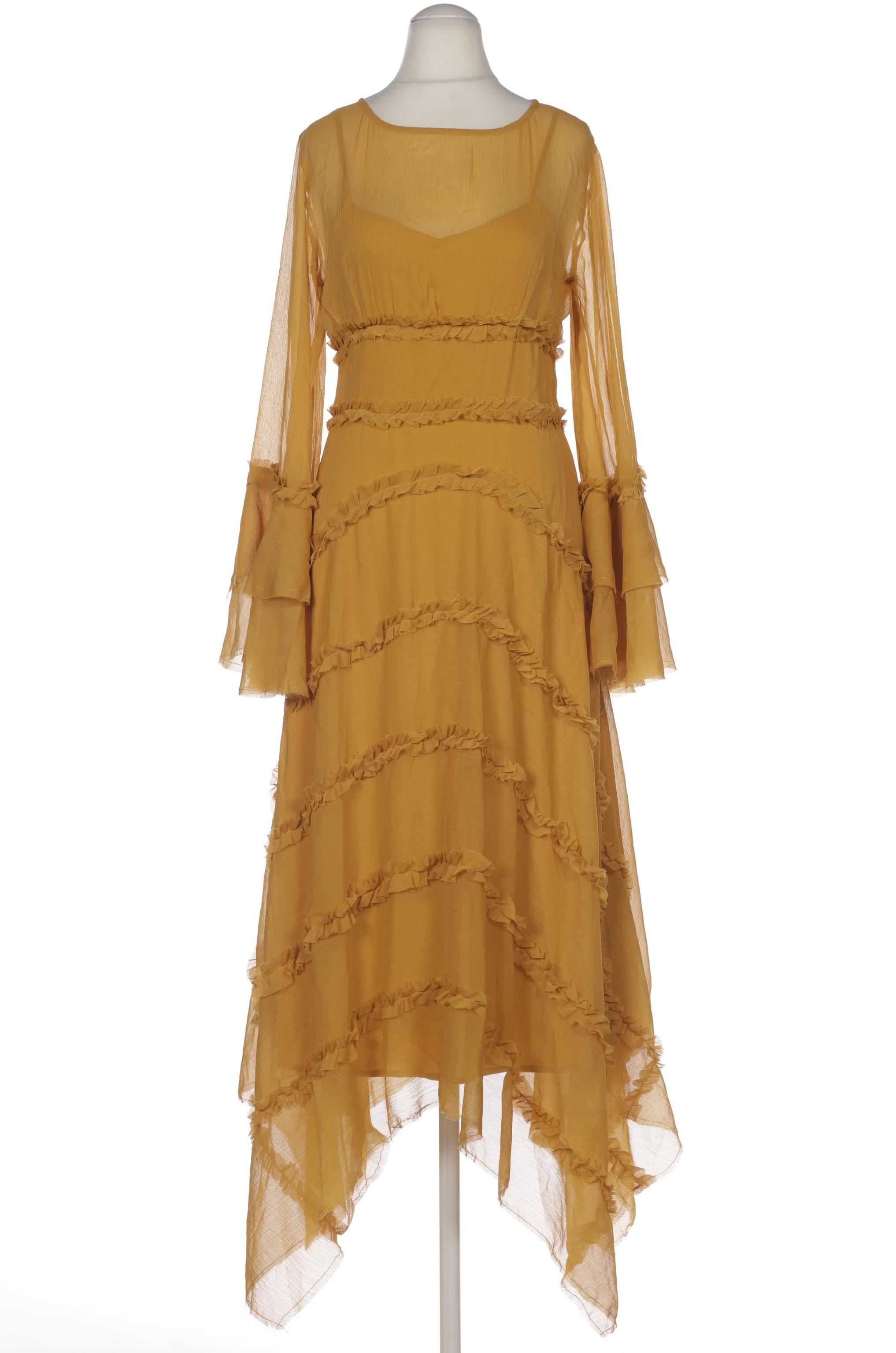 

asos Damen Kleid, gelb, Gr. 38