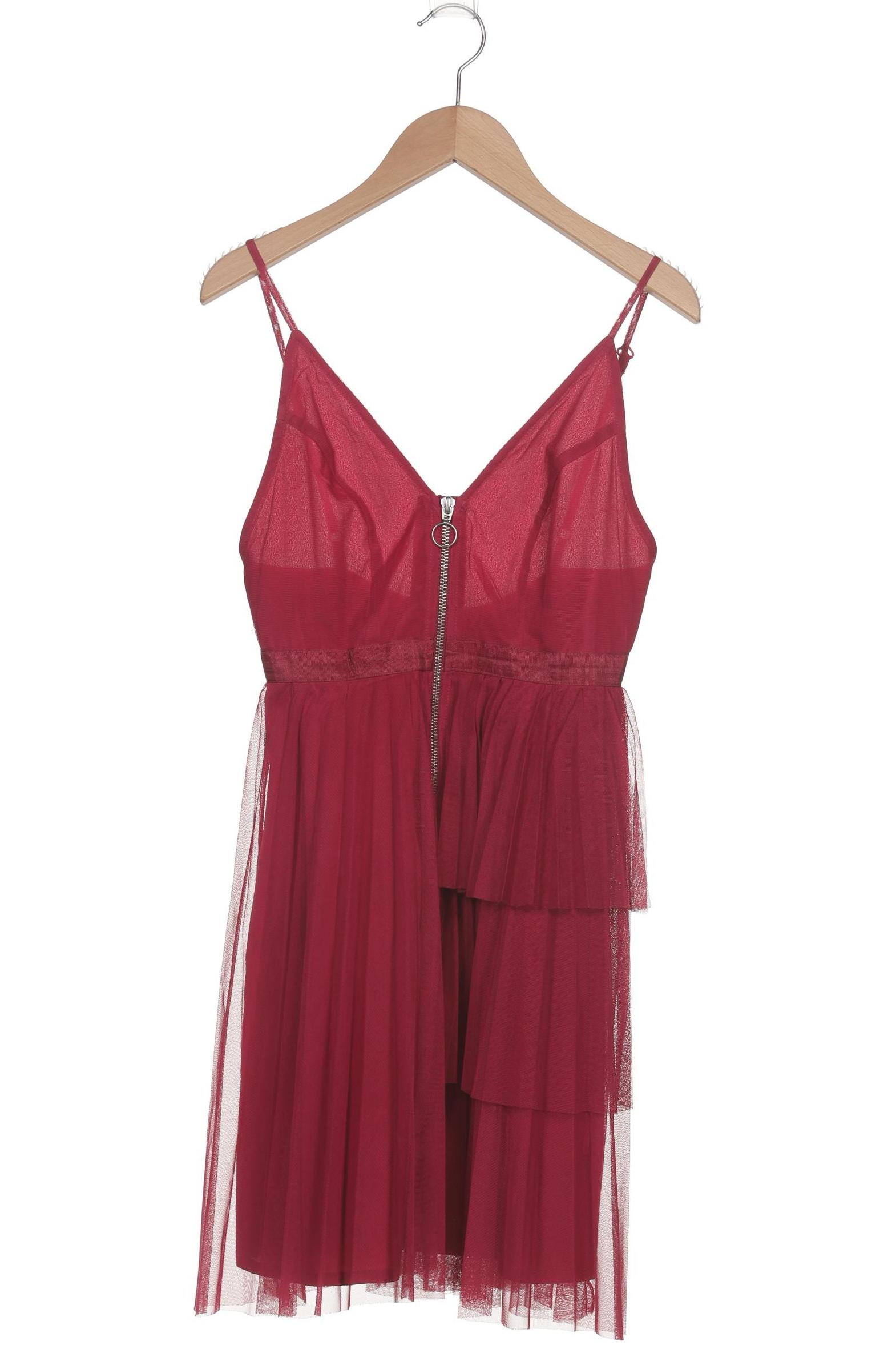 

asos Damen Kleid, bordeaux, Gr. 34
