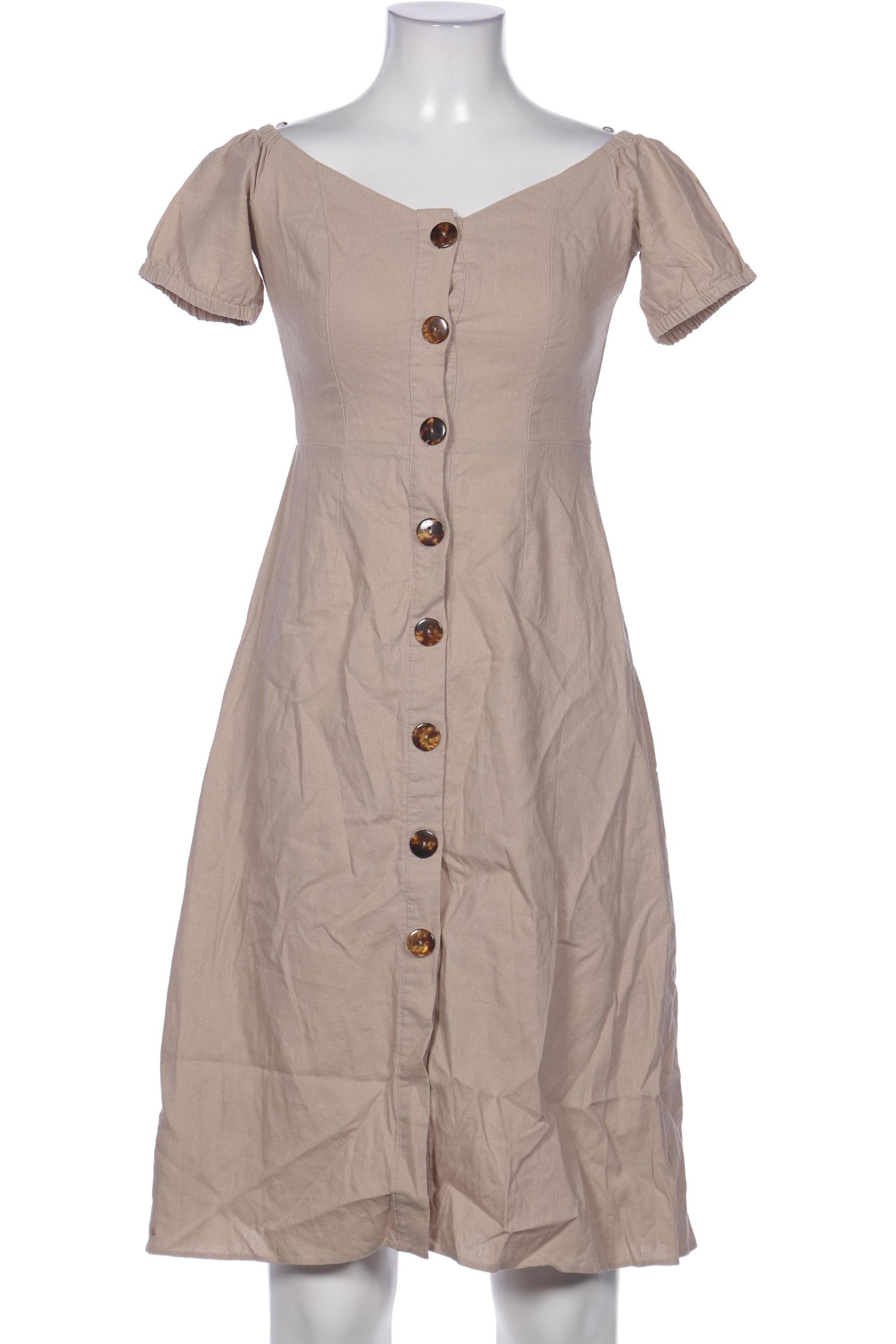 

asos Damen Kleid, beige, Gr. 34
