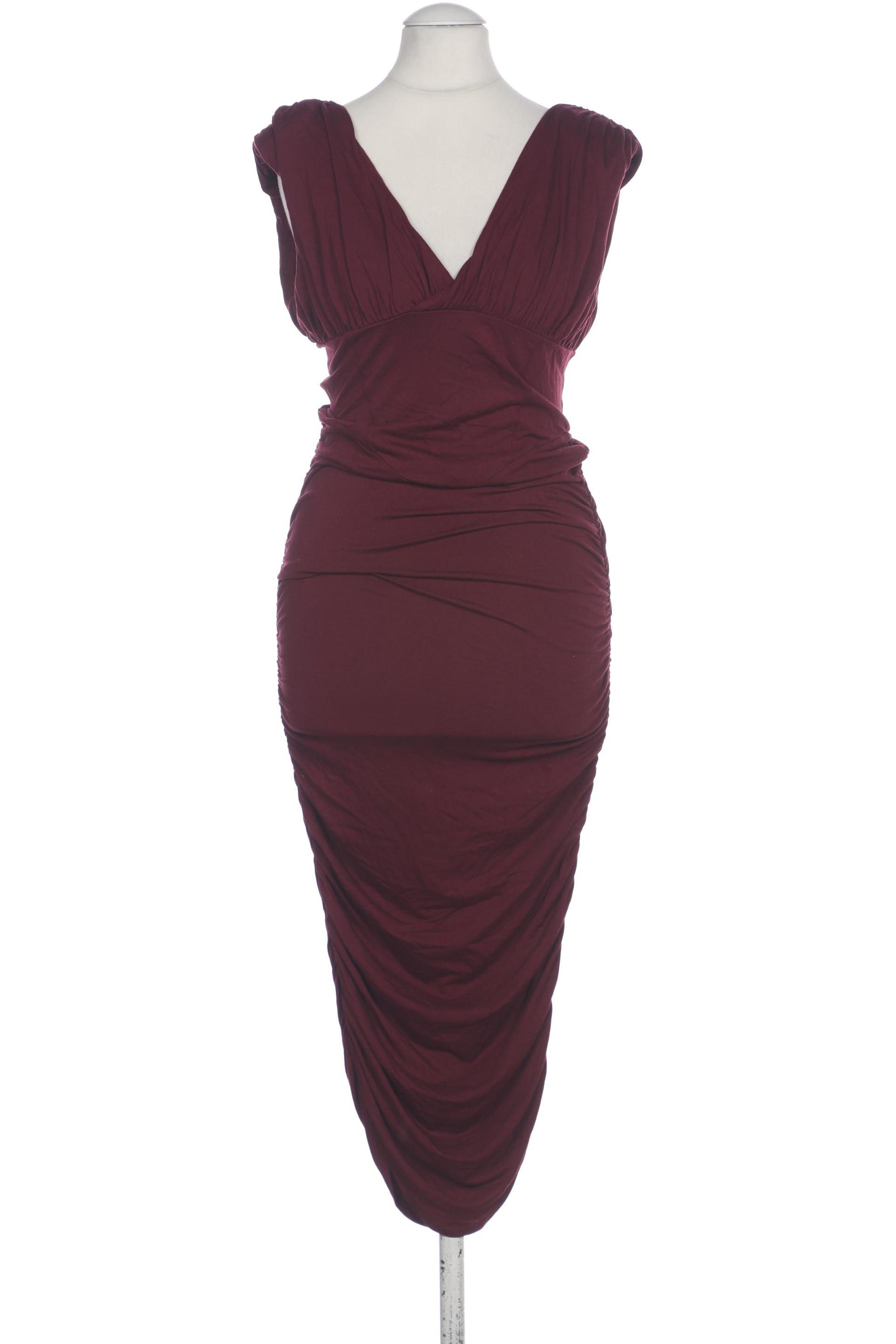 

asos Damen Kleid, bordeaux, Gr. 36
