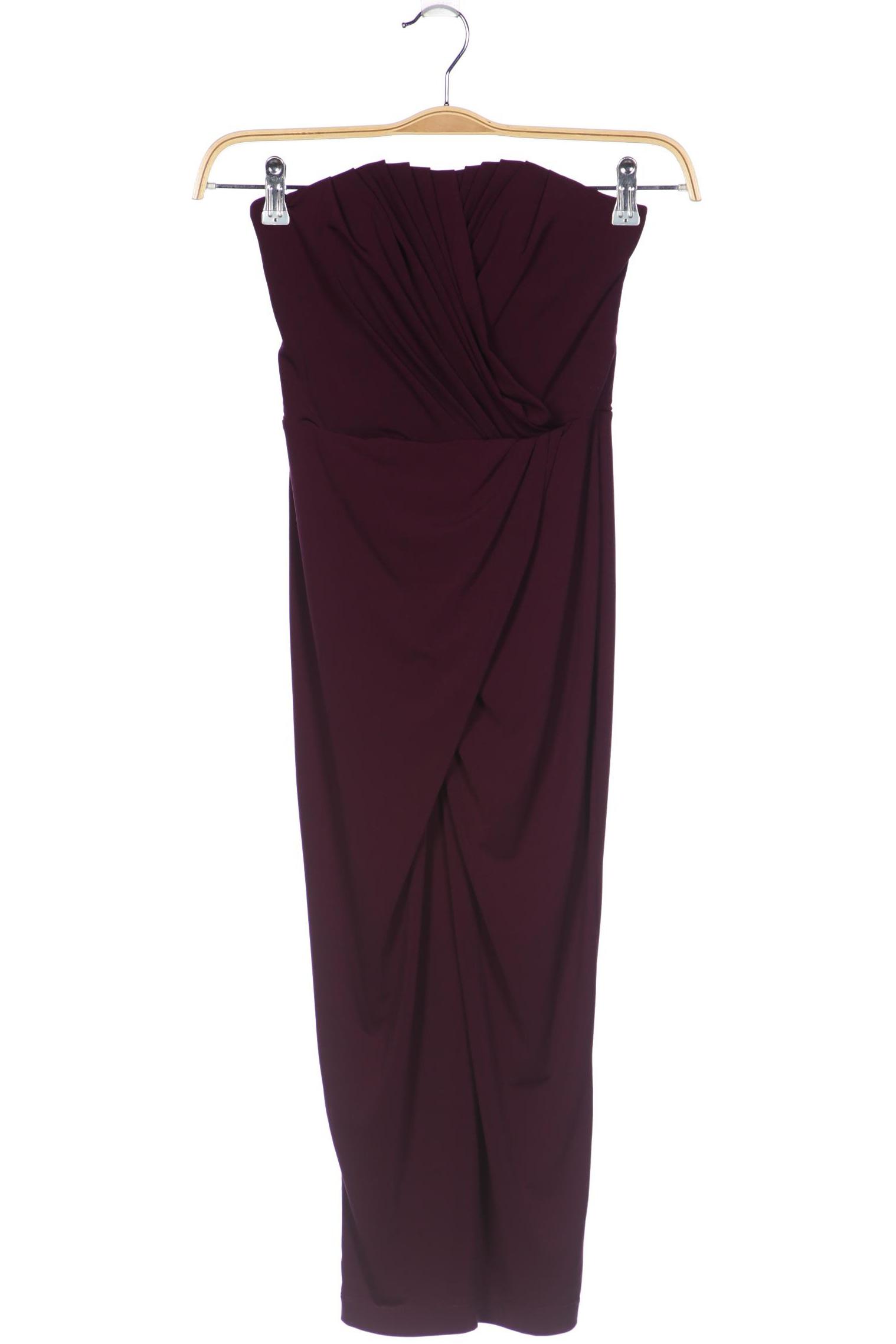

asos Damen Kleid, bordeaux, Gr. 34