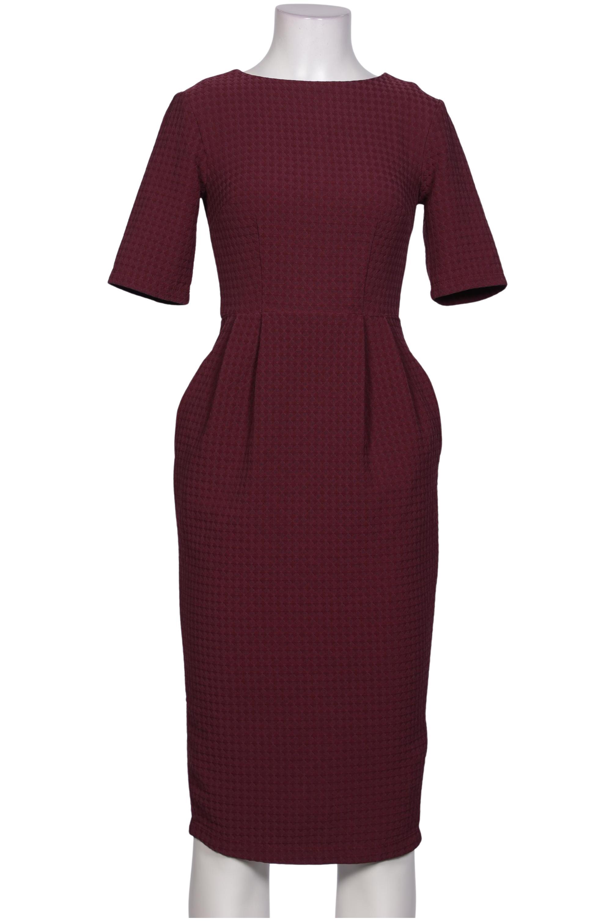 

asos Damen Kleid, bordeaux, Gr. 34