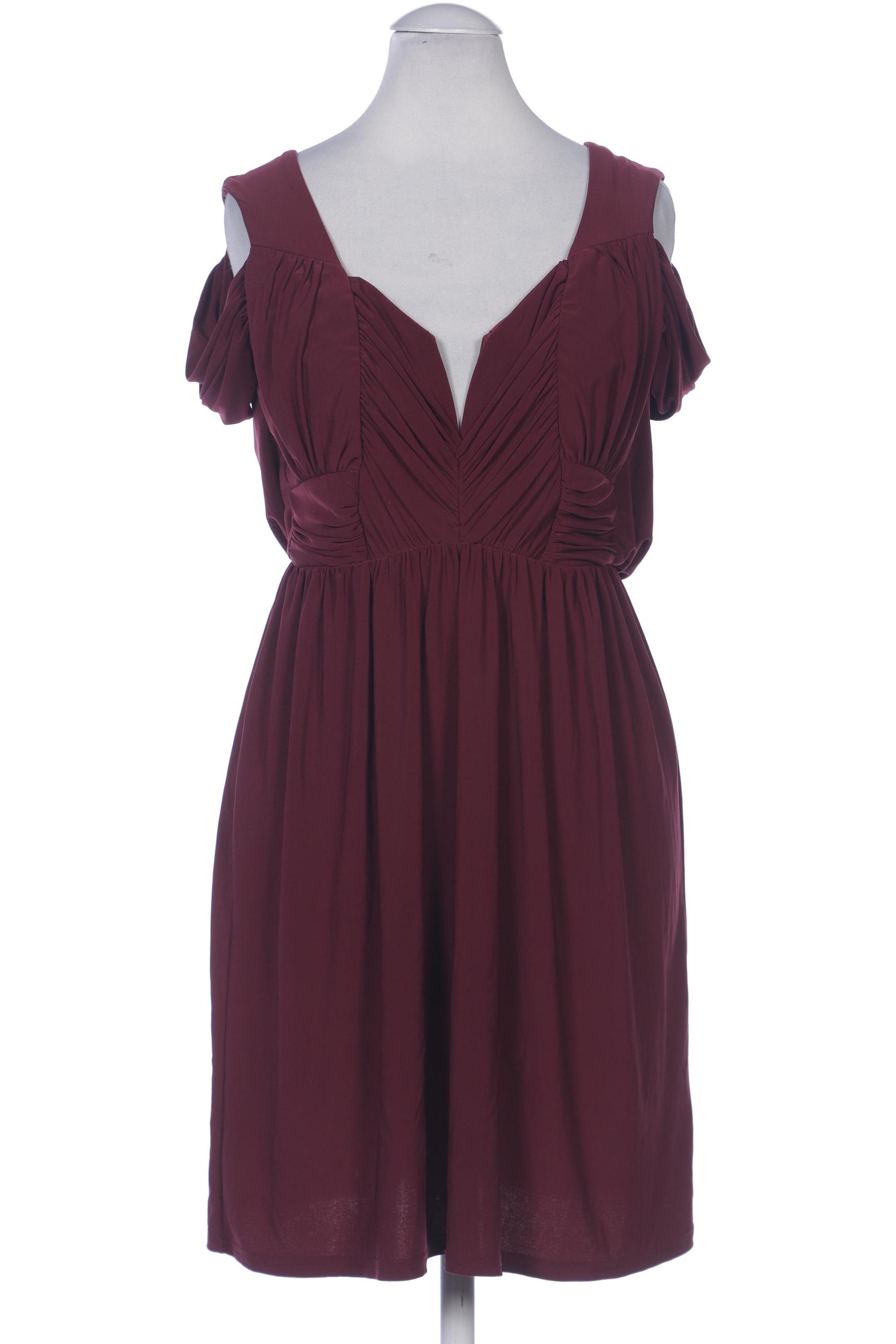 

asos Damen Kleid, bordeaux, Gr. 36