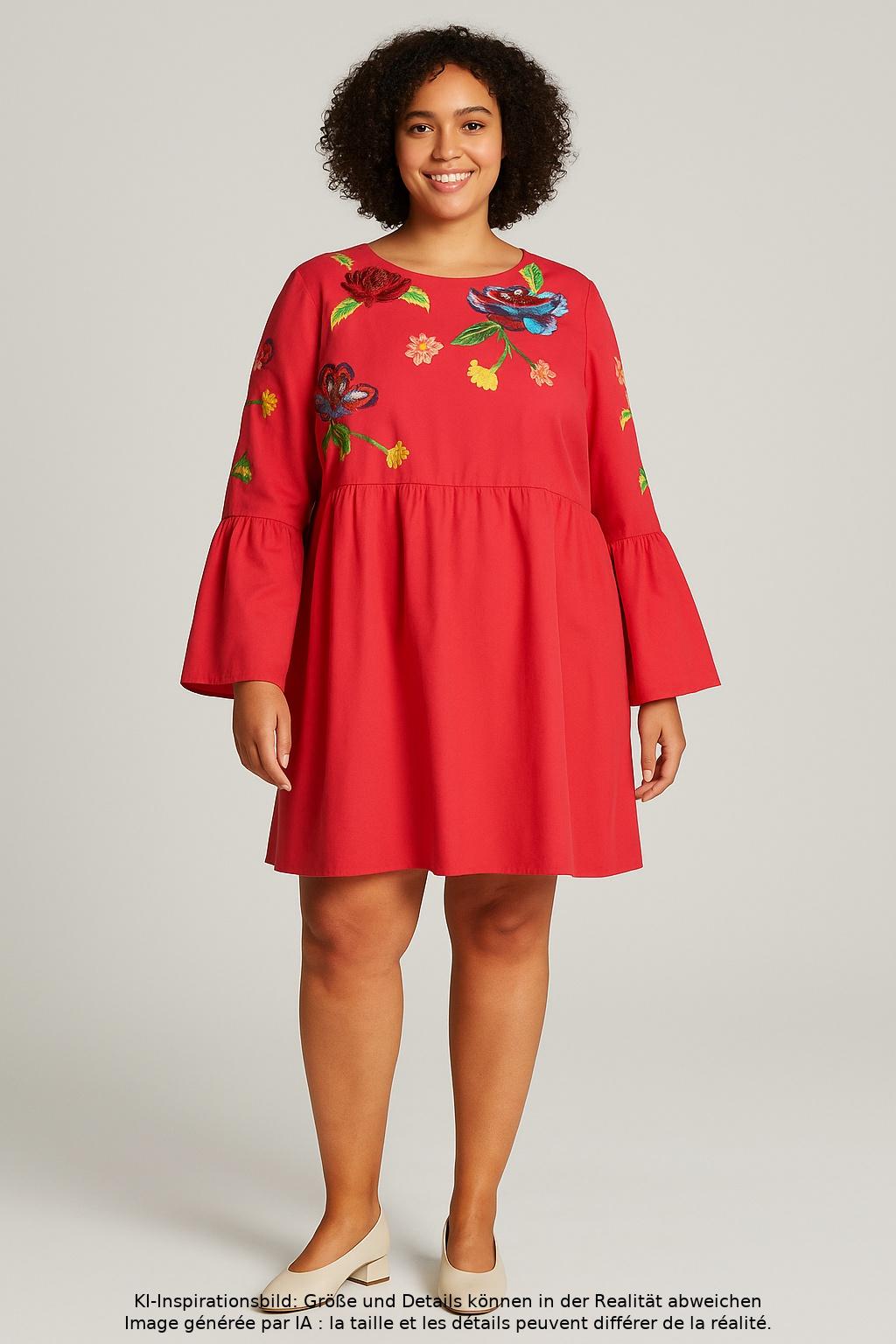 

asos Damen Kleid, rot, Gr. 46