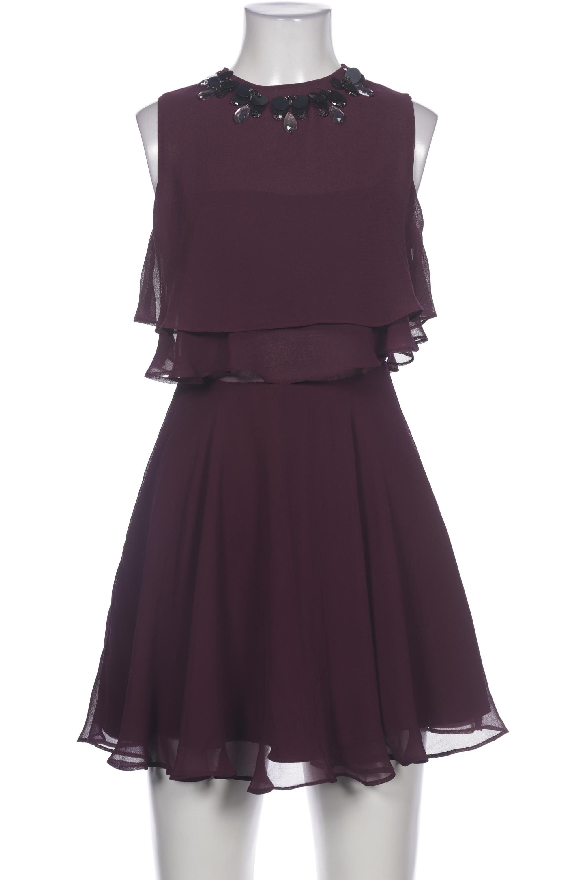 

asos Damen Kleid, bordeaux, Gr. 32