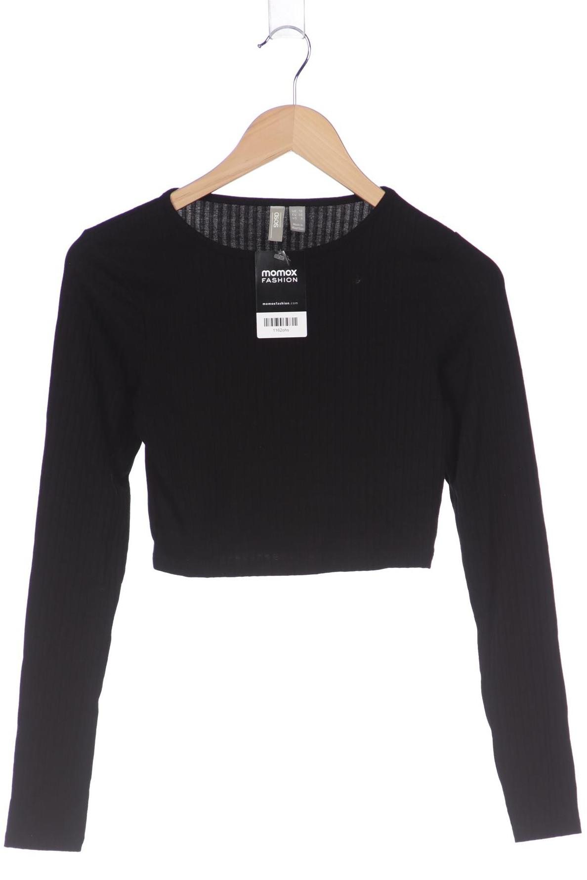 

asos Damen Langarmshirt, schwarz