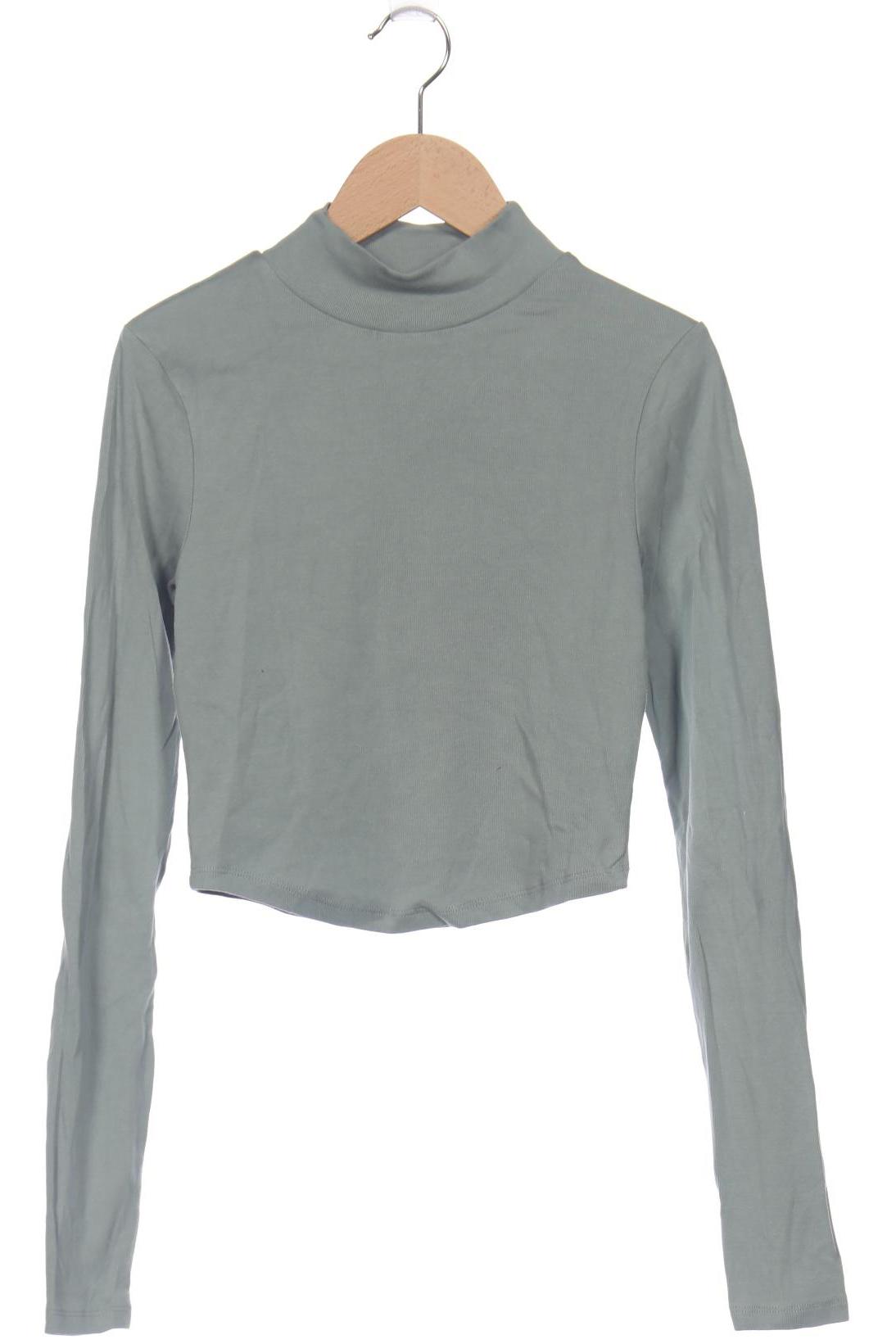

asos Damen Langarmshirt, grün, Gr. 34