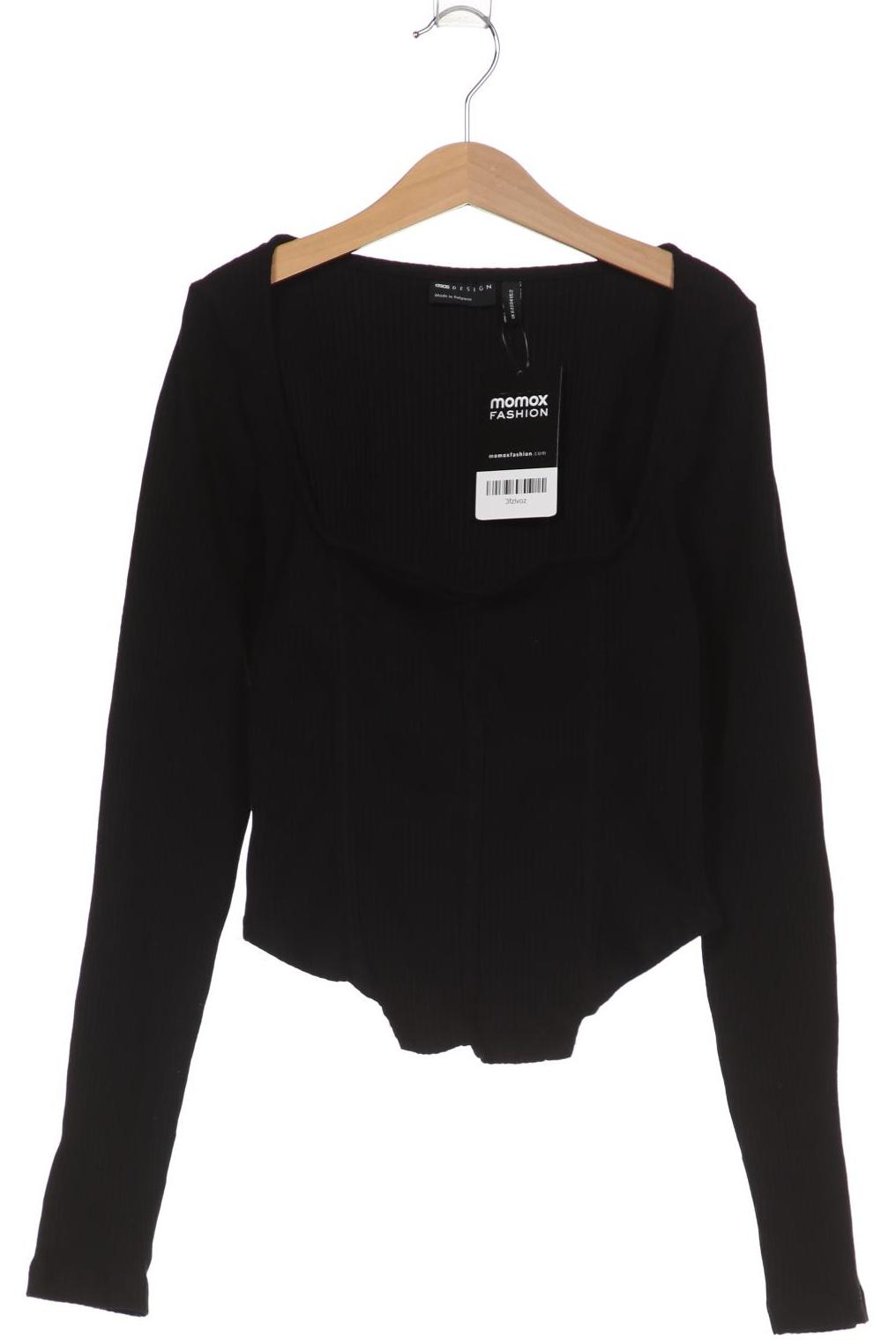 

asos Damen Langarmshirt, schwarz