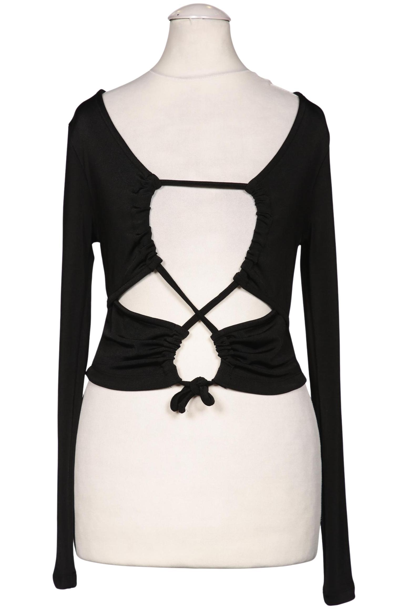 

asos Damen Langarmshirt, schwarz, Gr. 36