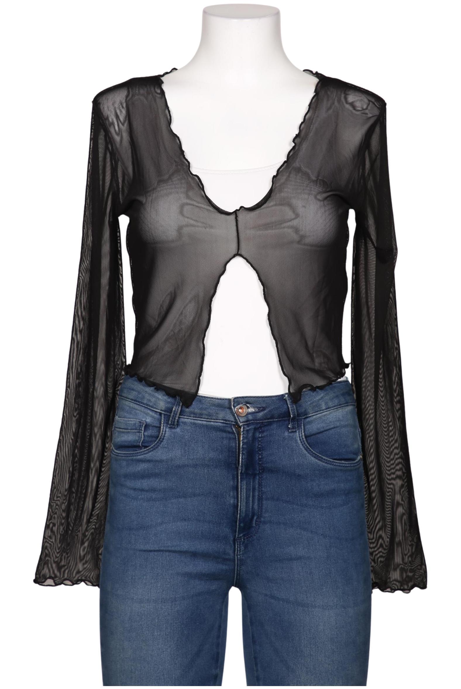 

asos Damen Langarmshirt, schwarz, Gr. 40