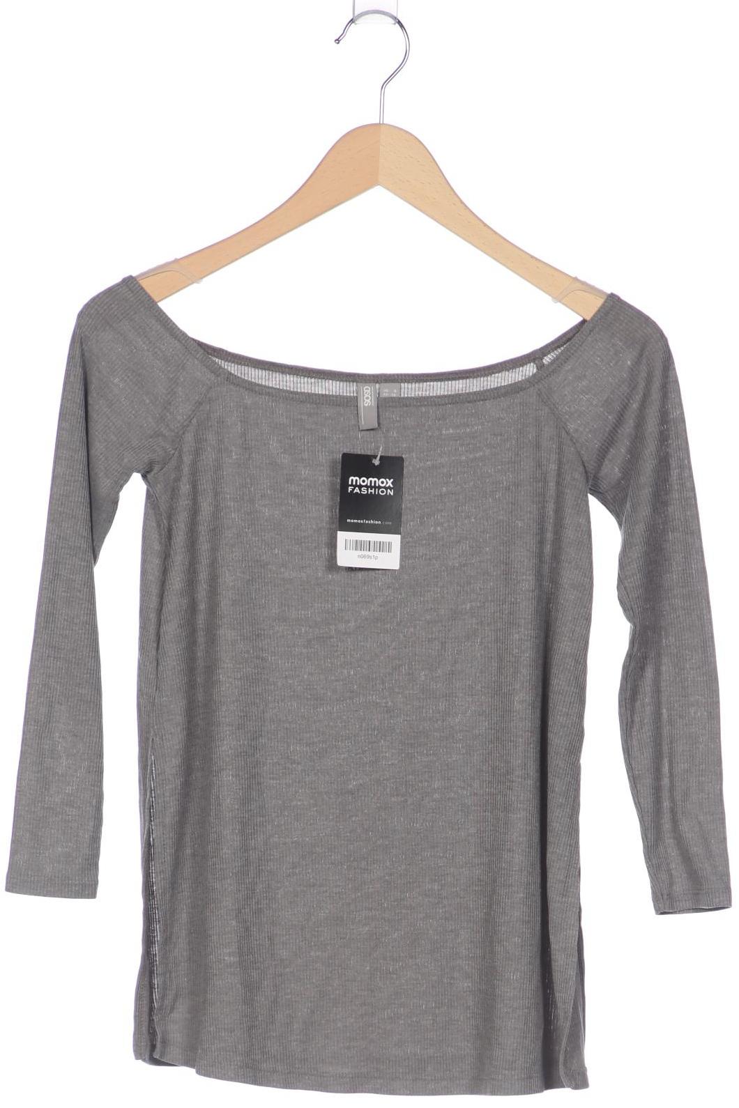 

asos Damen Langarmshirt, grau, Gr. 36